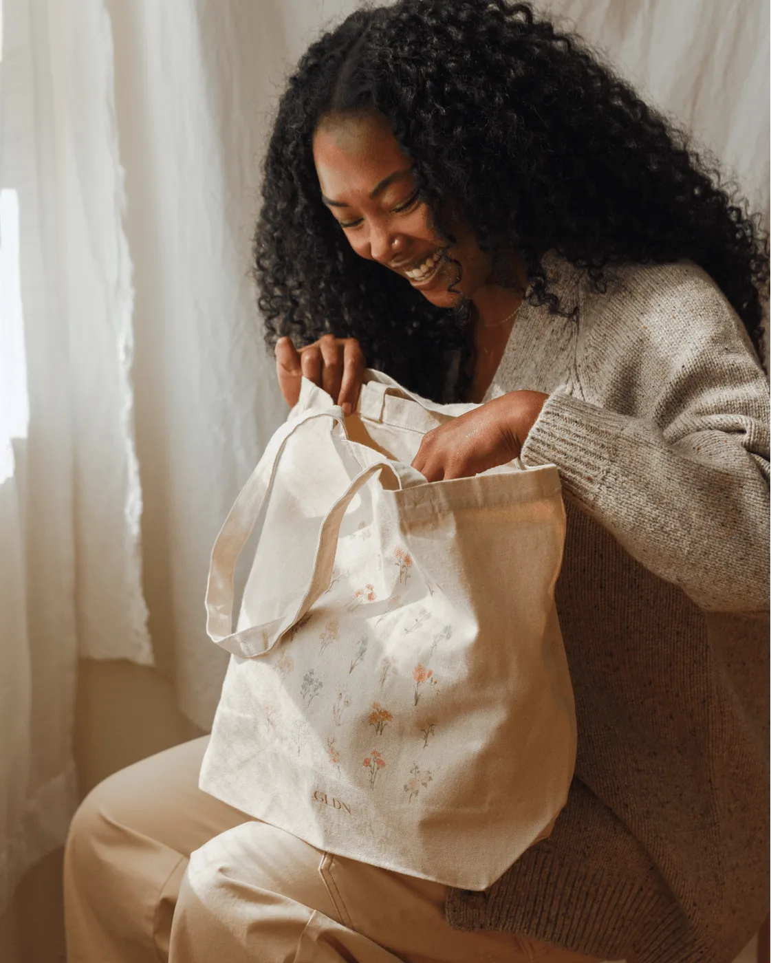 Signature GLDN Tote Bag sold by GLDN product image thumbnail 5