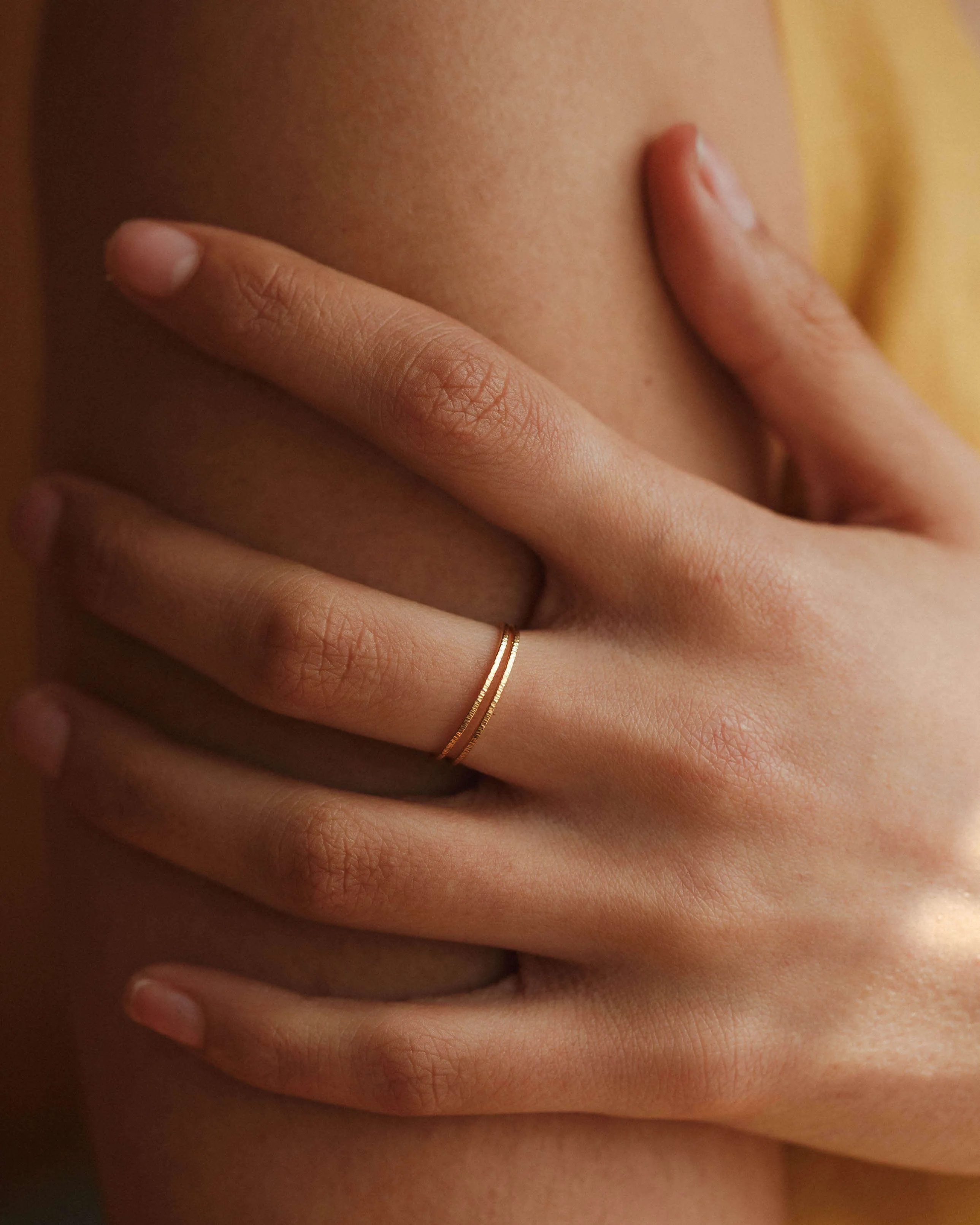 Golden Hour Stacking Rings sold by GLDN product image thumbnail 3