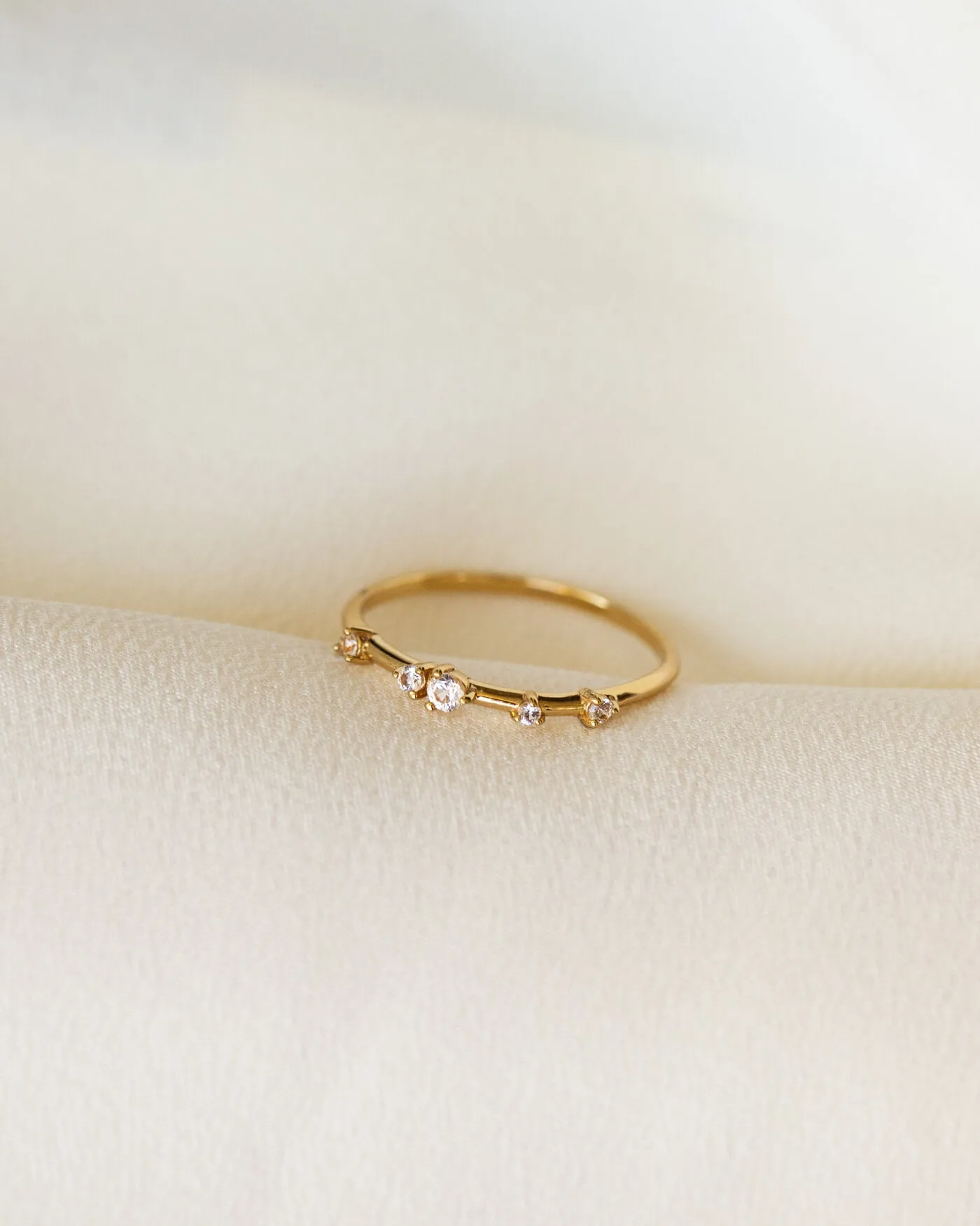 Starscape White Sapphire Ring sold by GLDN product image thumbnail 4