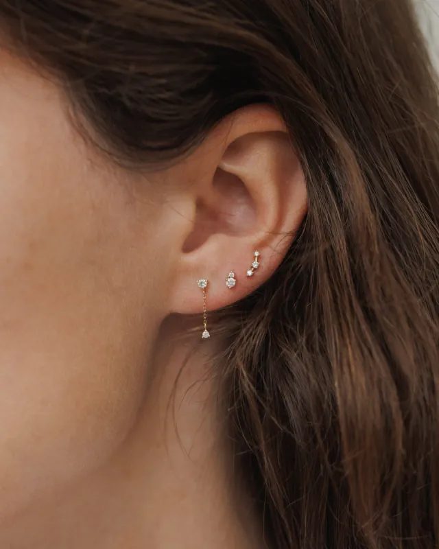 Stargazer Diamond Stud Set sold by GLDN