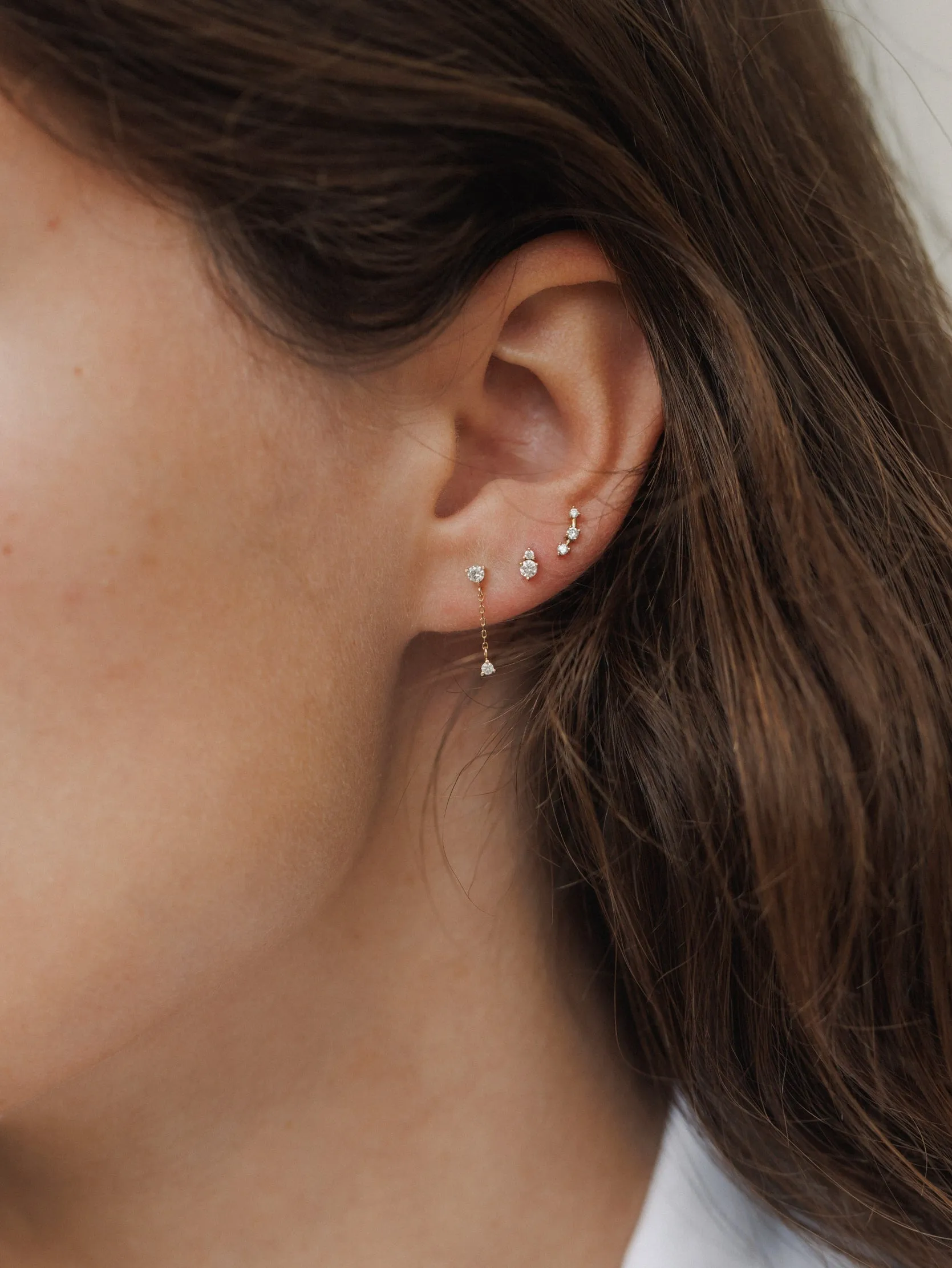 Starfall Diamond Earrings sold by GLDN product image thumbnail 5