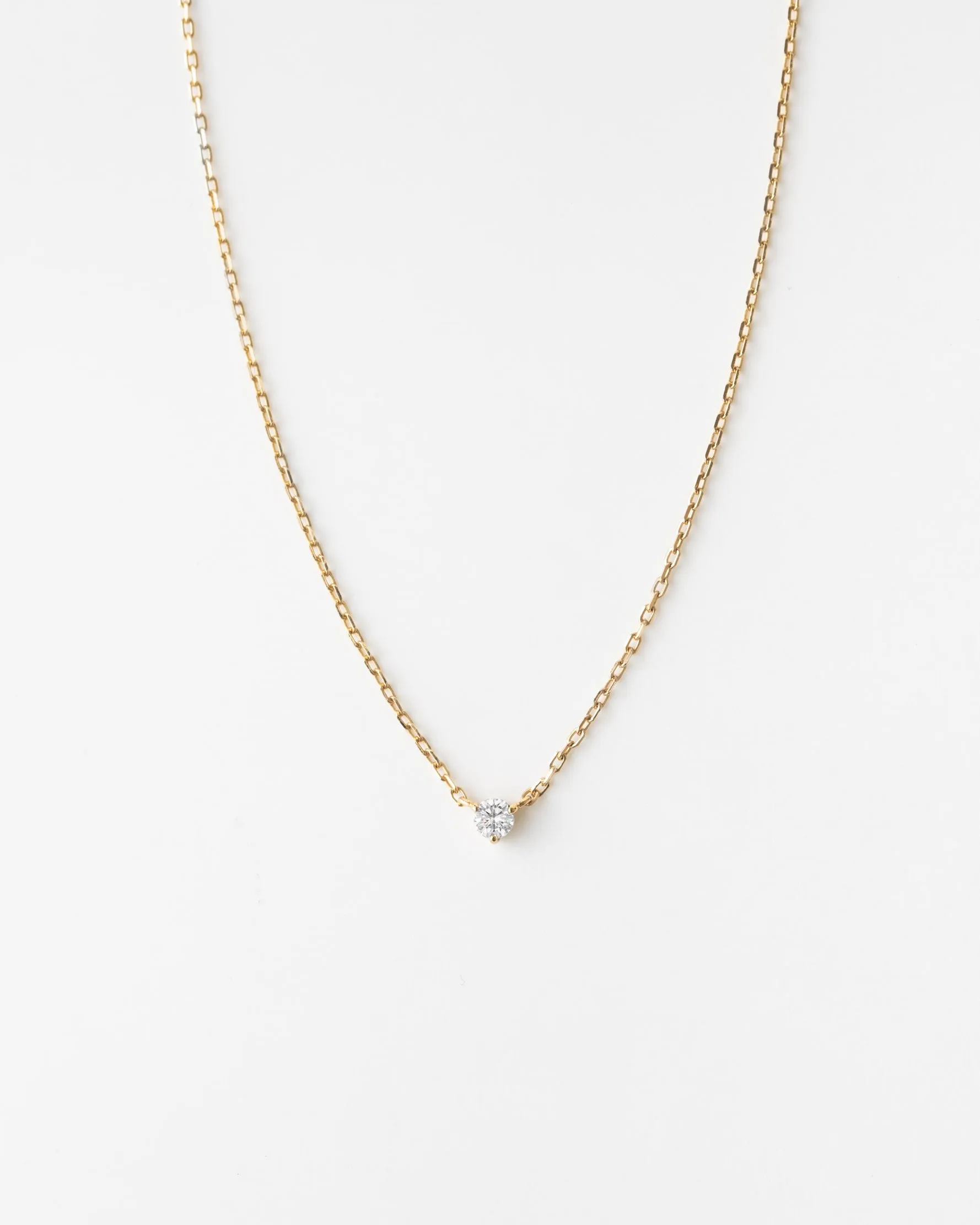 Polaris Diamond Solitaire Necklace sold by GLDN