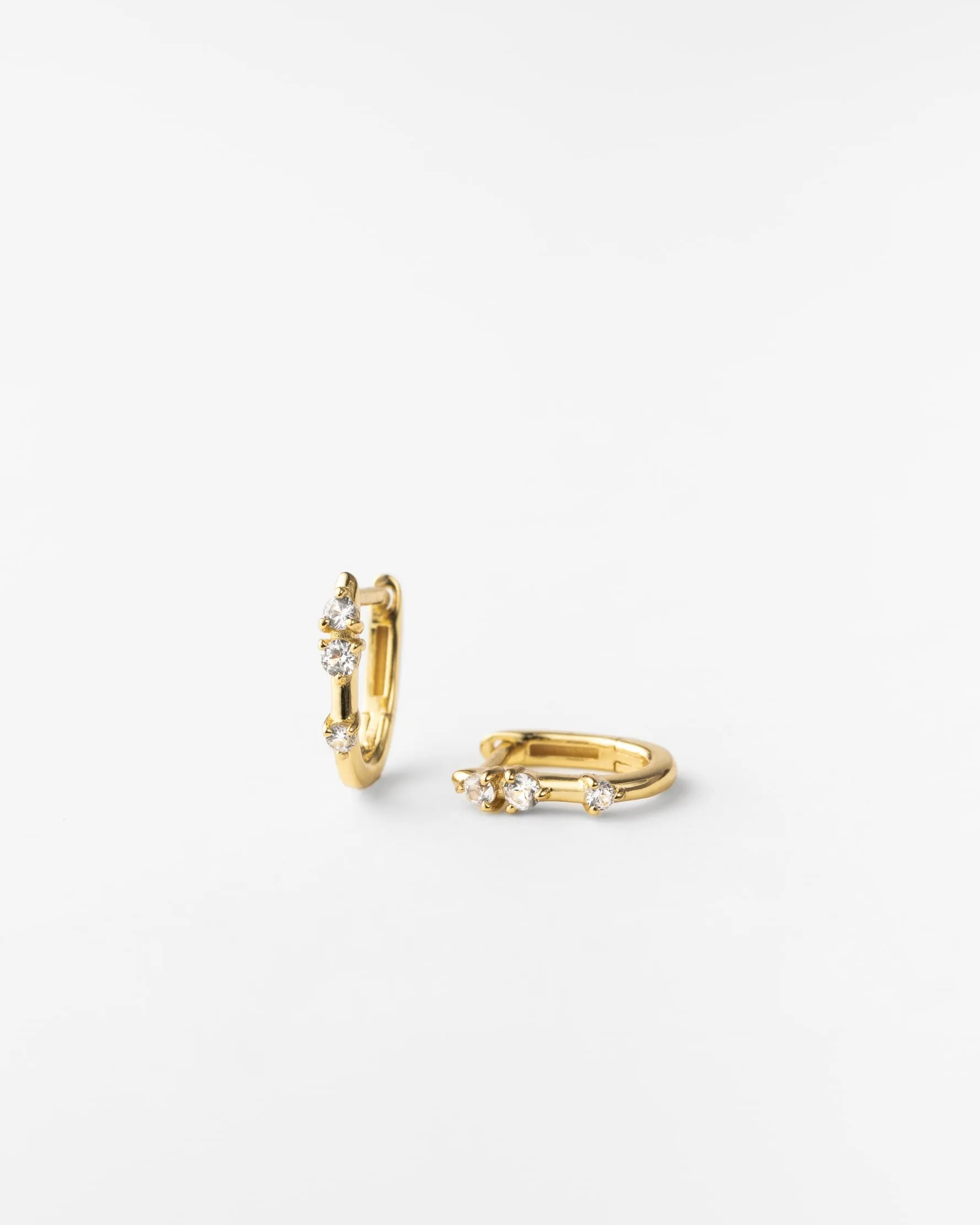 Orion Diamond Hoops sold by GLDN product image thumbnail 3