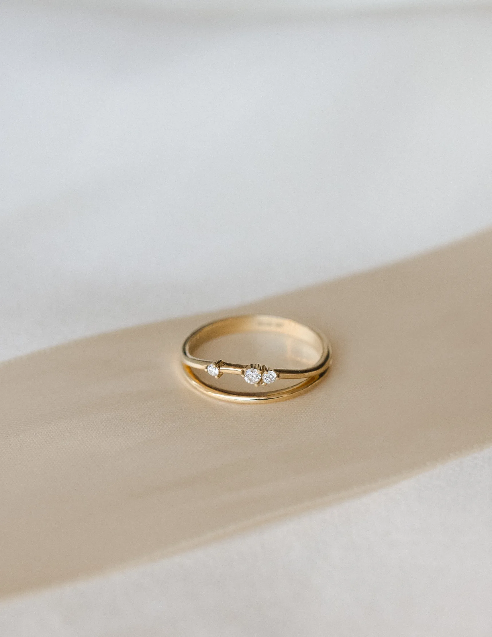 Eclipse Diamond Ring sold by GLDN