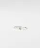 Gaia White Sapphire Solitaire Ring sold by GLDN