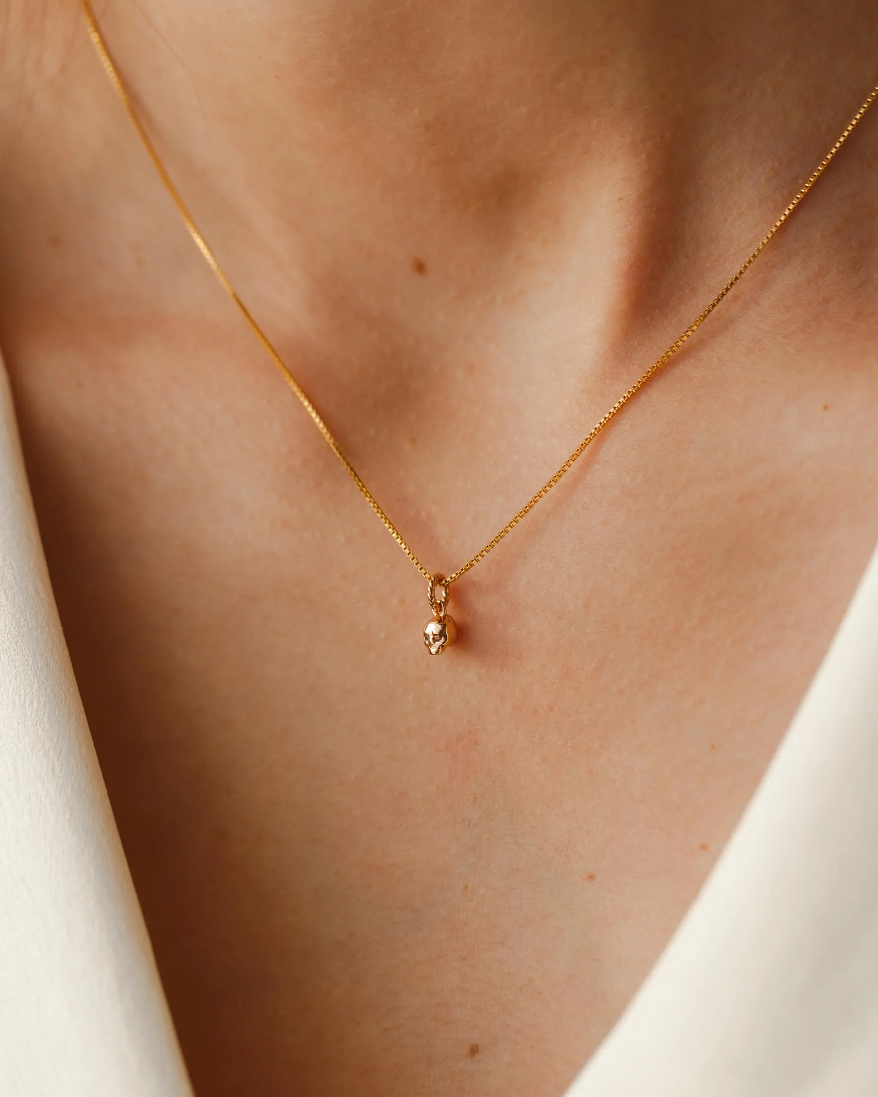 Bejeweled Skull Charm sold by GLDN product image thumbnail 3