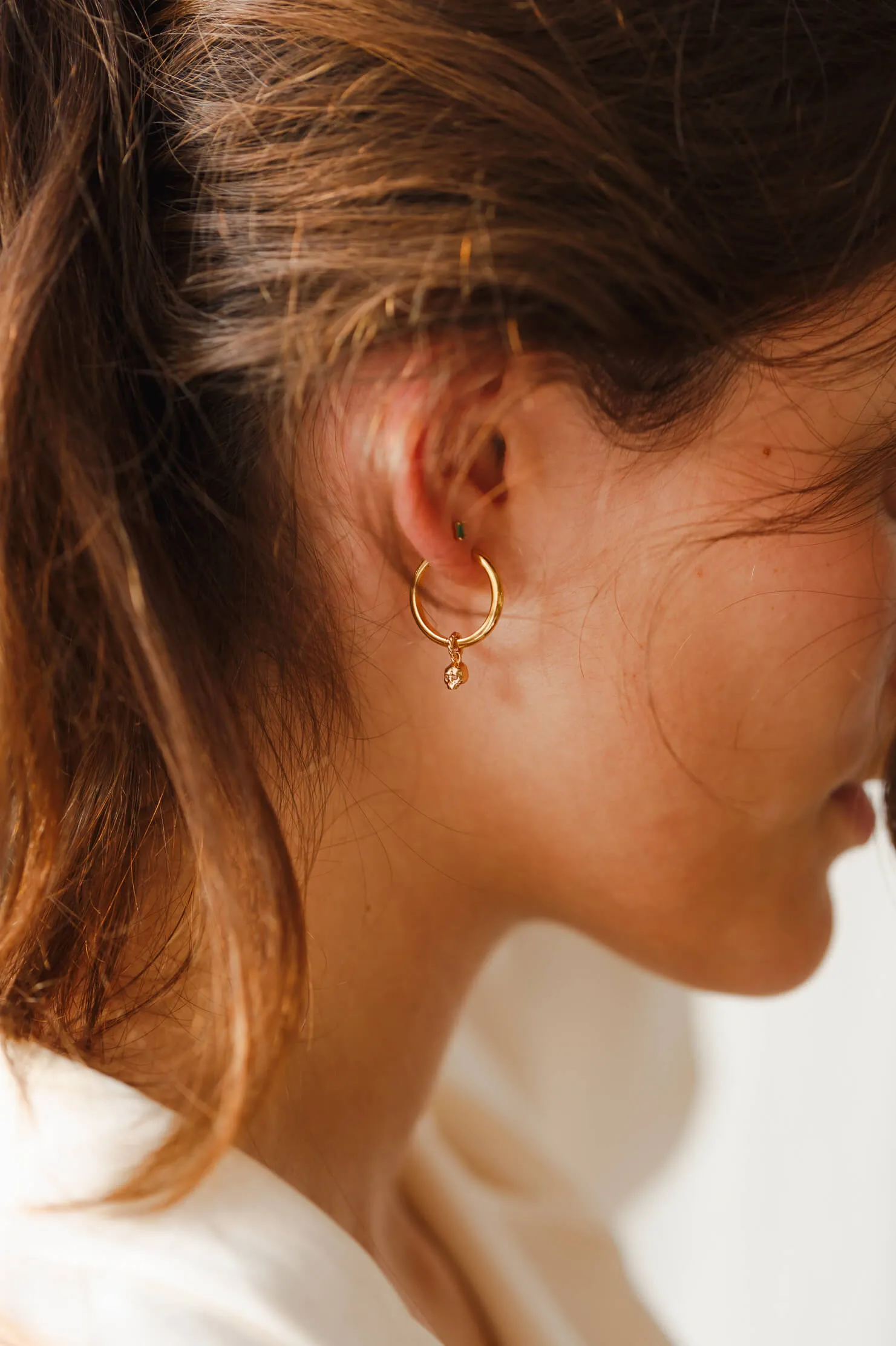 Bejeweled Skull Charm sold by GLDN product image thumbnail 5