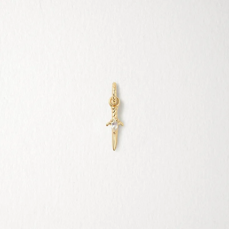 Moonstone Dagger Charm sold by GLDN