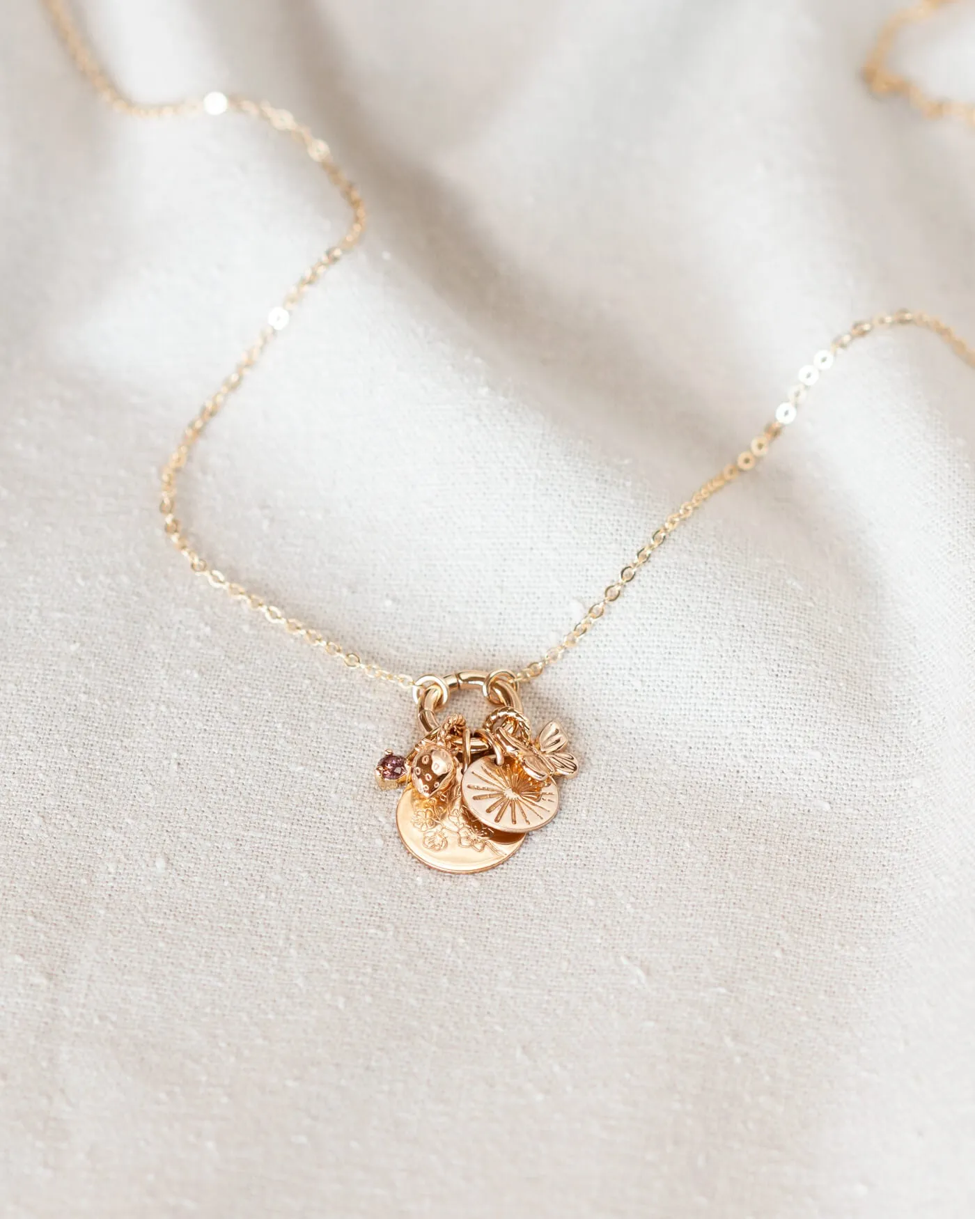 Charm Holder Necklace sold by GLDN product image thumbnail 3