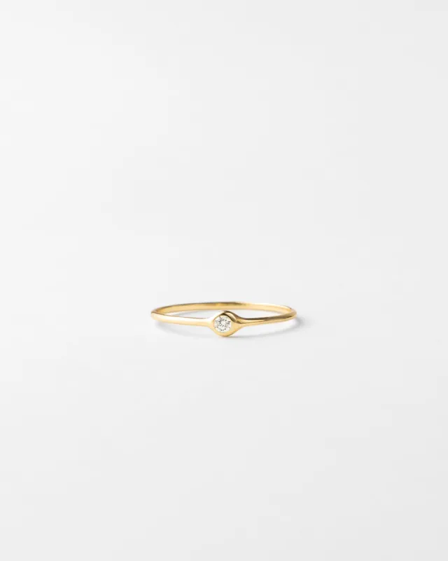 Gaia Diamond Solitaire Ring sold by GLDN