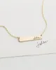 Handwriting Necklace sold by GLDN