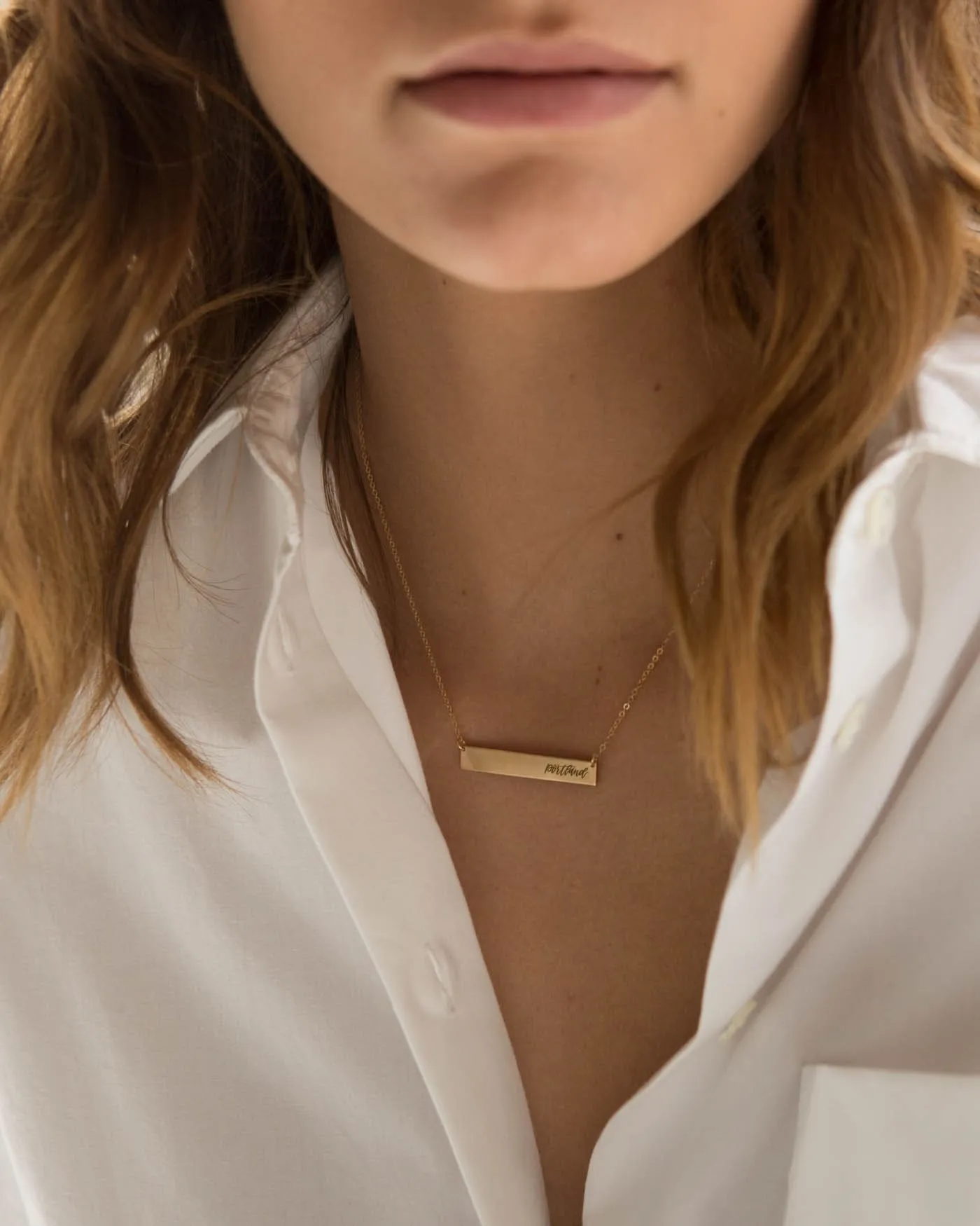 Handwriting Necklace sold by GLDN product image thumbnail 4