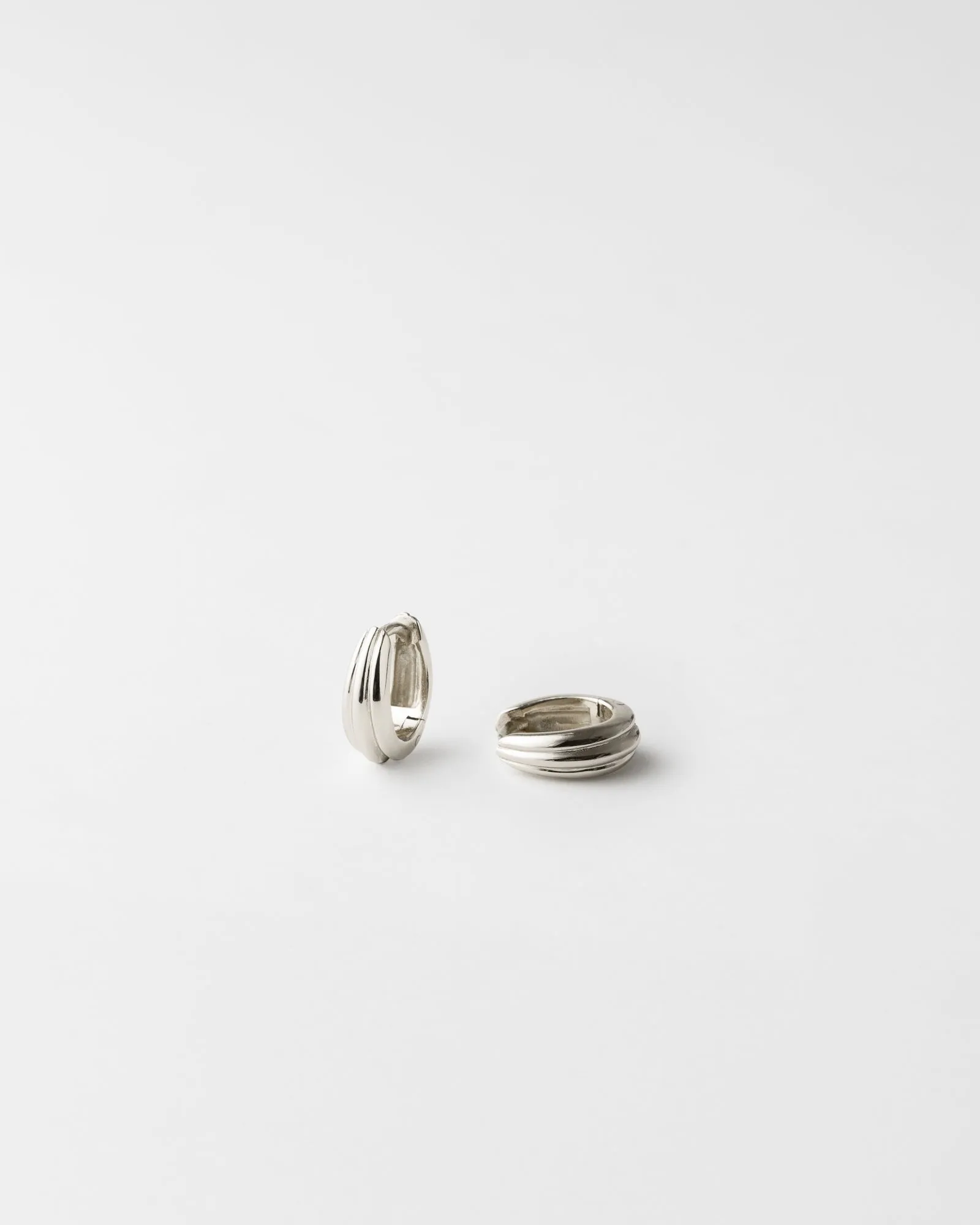 Fluted Huggie Hoops sold by GLDN product image thumbnail 2