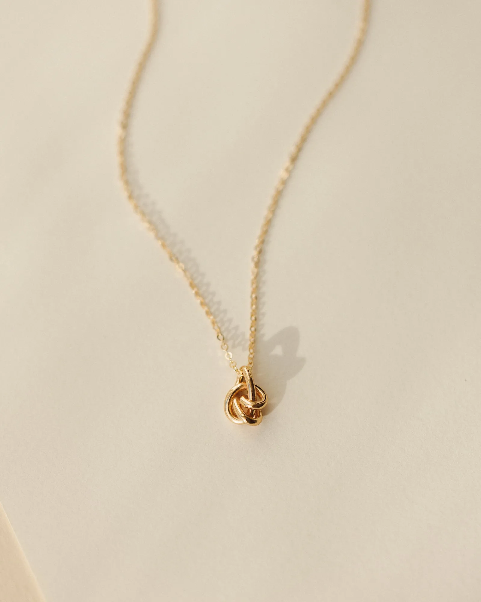 Eternal Knot Necklace sold by GLDN product image thumbnail 4