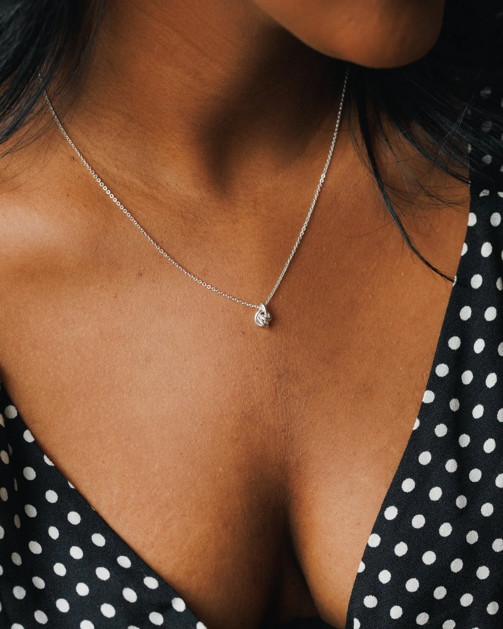 Eternal Knot Necklace sold by GLDN product image thumbnail 5