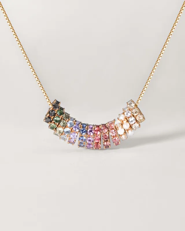 Aura Birthstone Bead Necklace sold by GLDN
