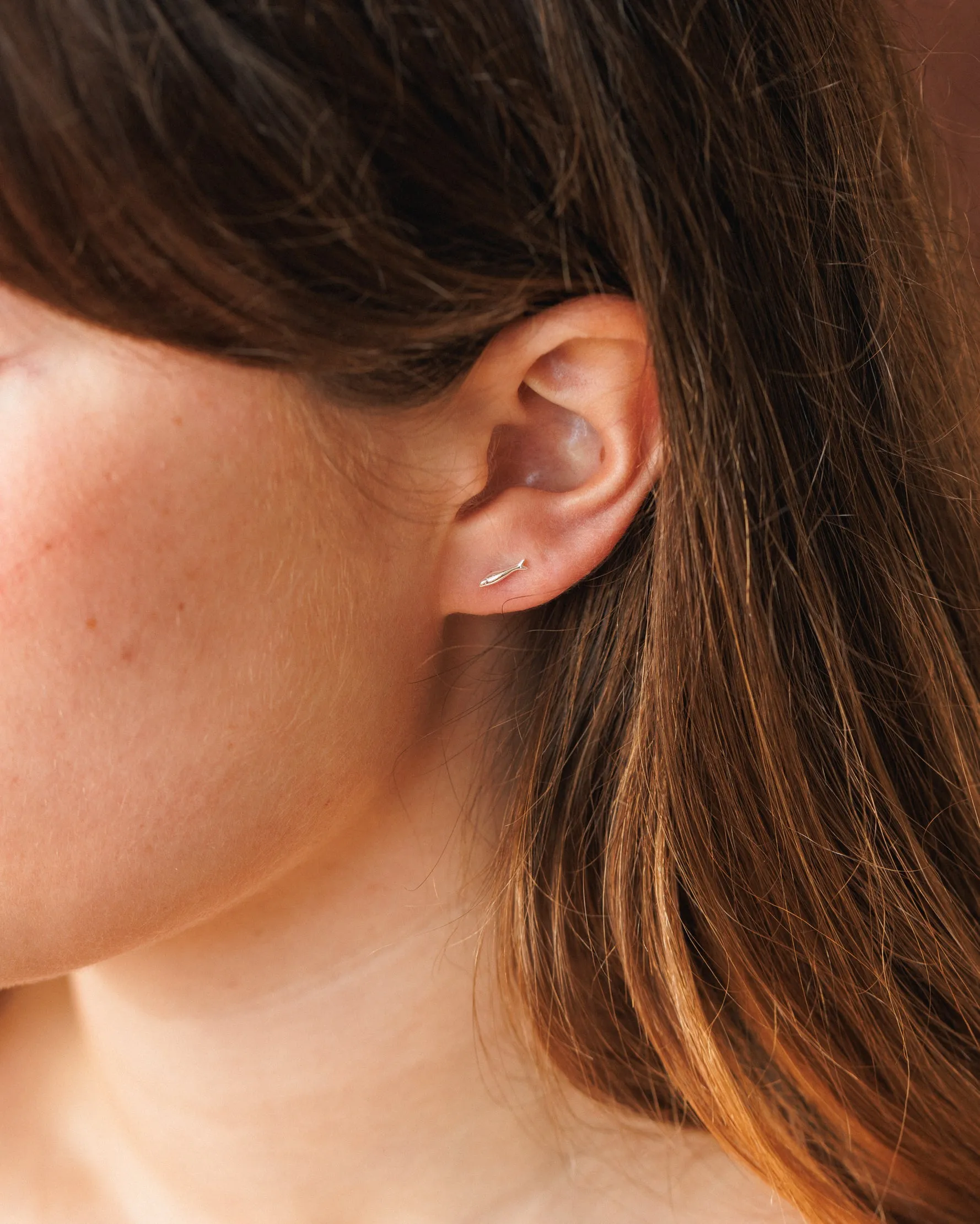 Sardine Studs sold by GLDN product image thumbnail 4