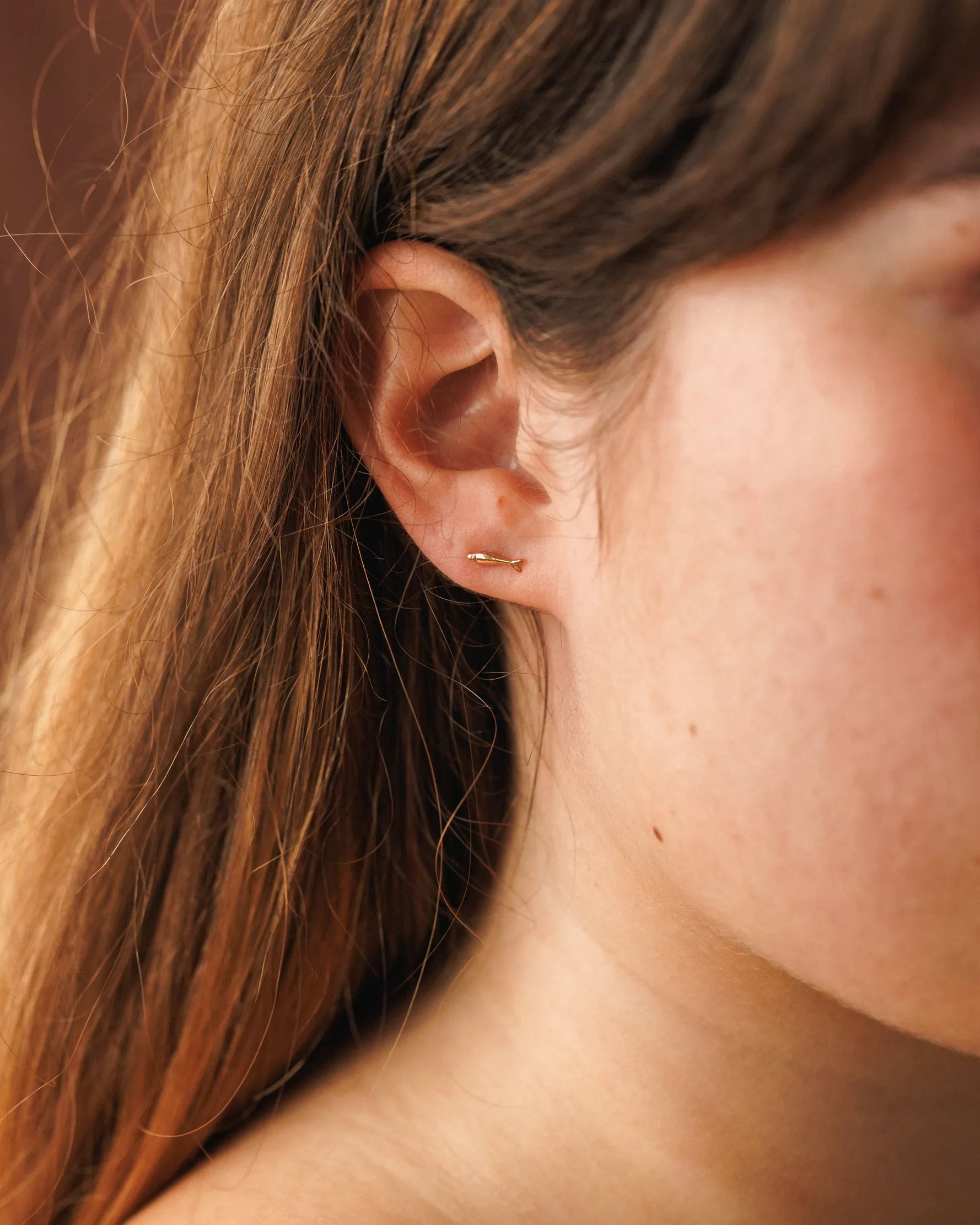 Sardine Studs sold by GLDN product image thumbnail 2