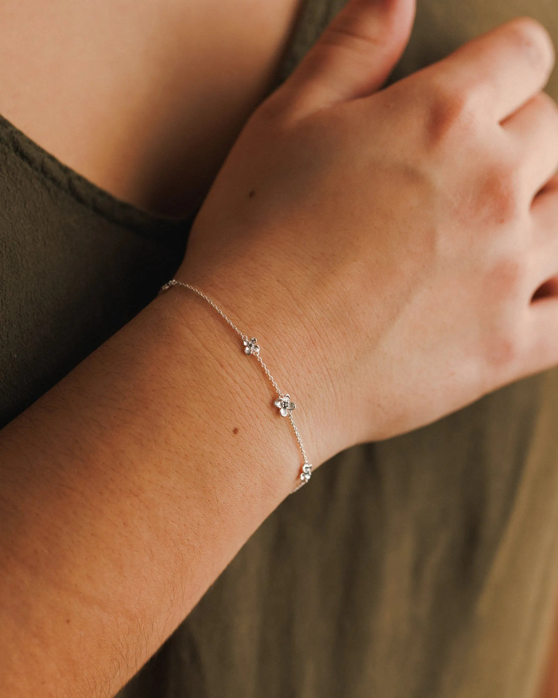 Midnight Blossom Bracelet sold by GLDN product image thumbnail 5