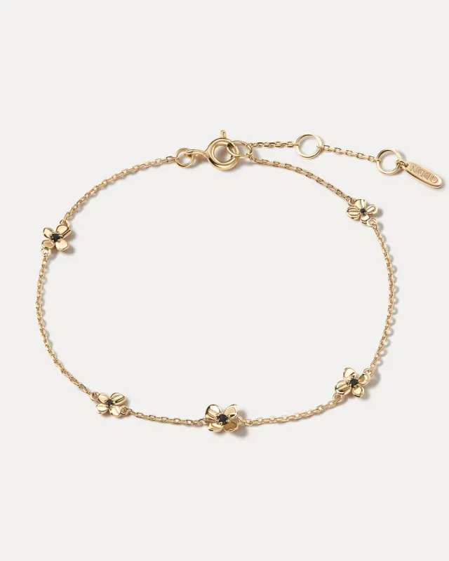 Midnight Blossom Bracelet sold by GLDN