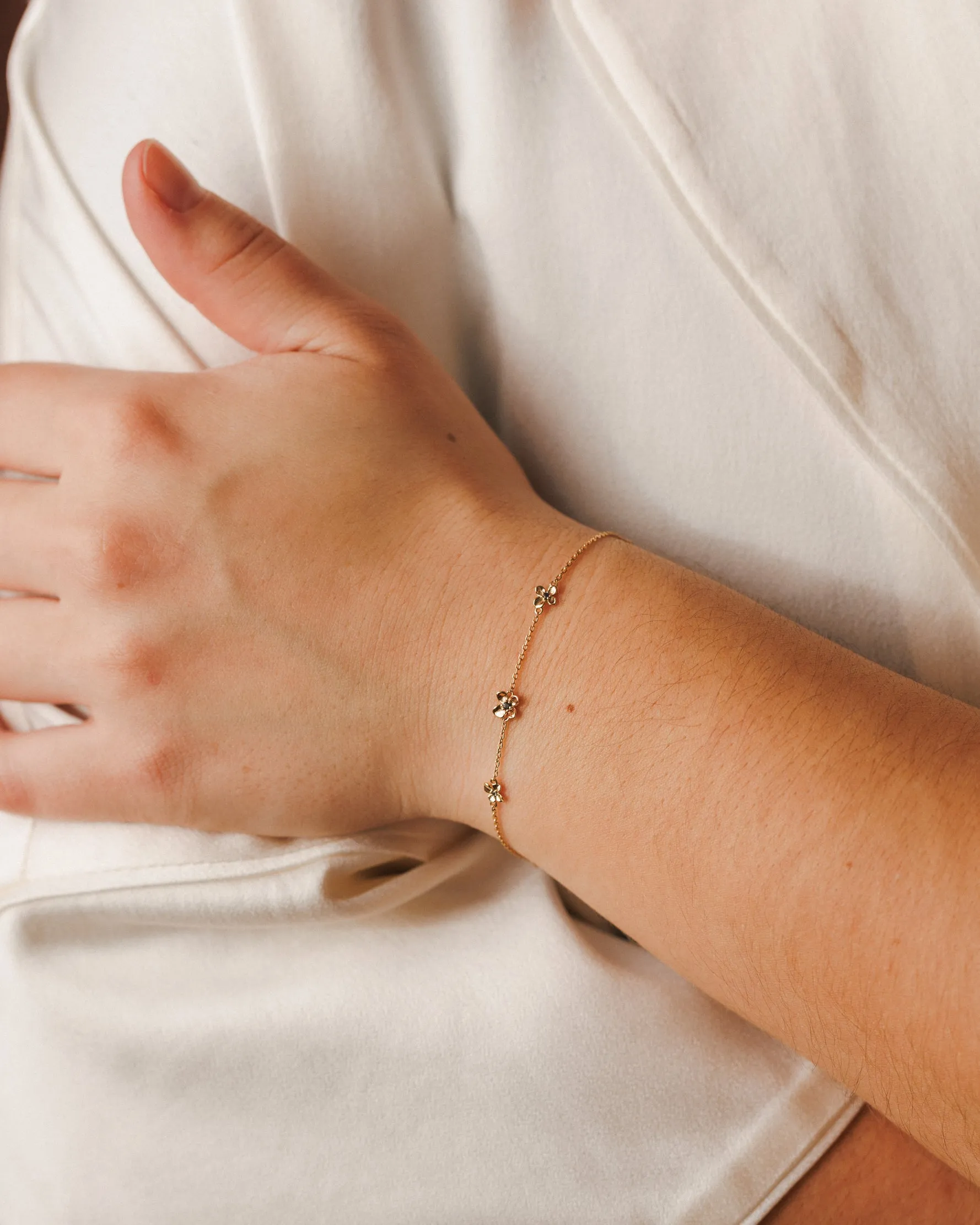 Midnight Blossom Bracelet sold by GLDN product image thumbnail 3