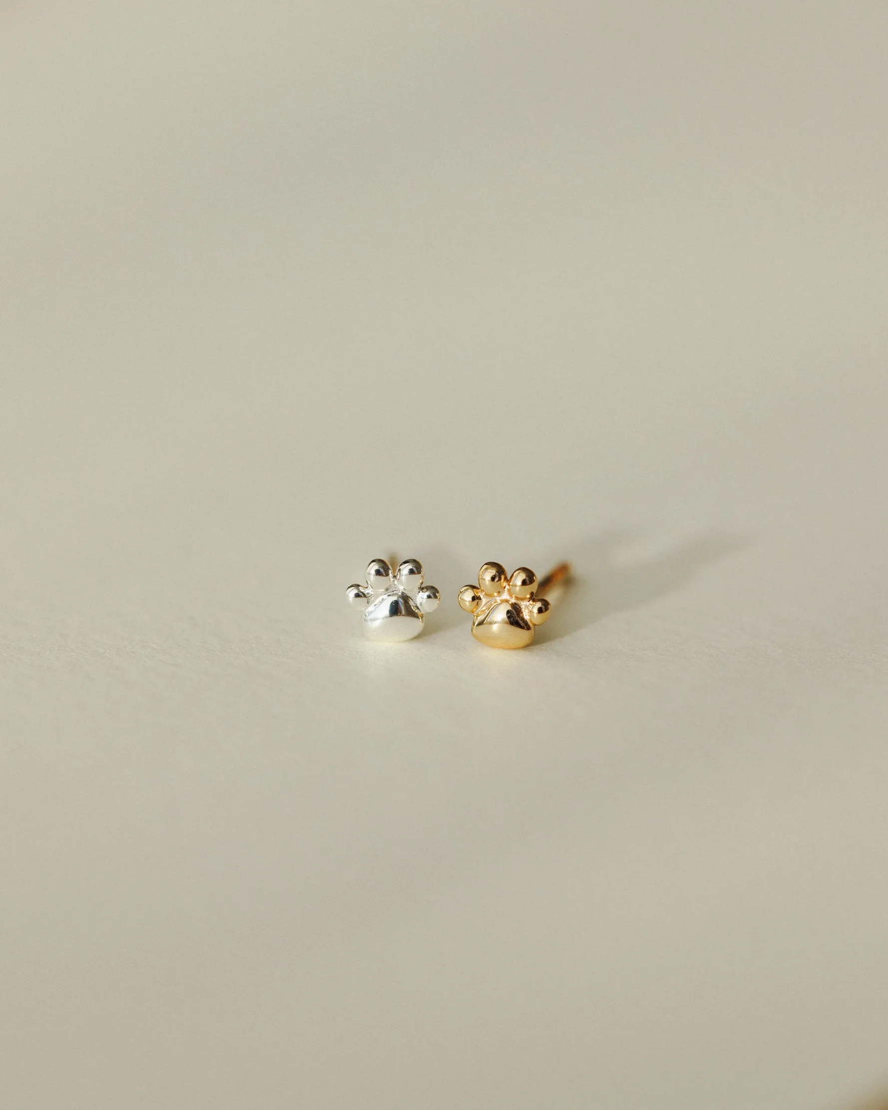Paw Print Studs sold by GLDN product image thumbnail 4