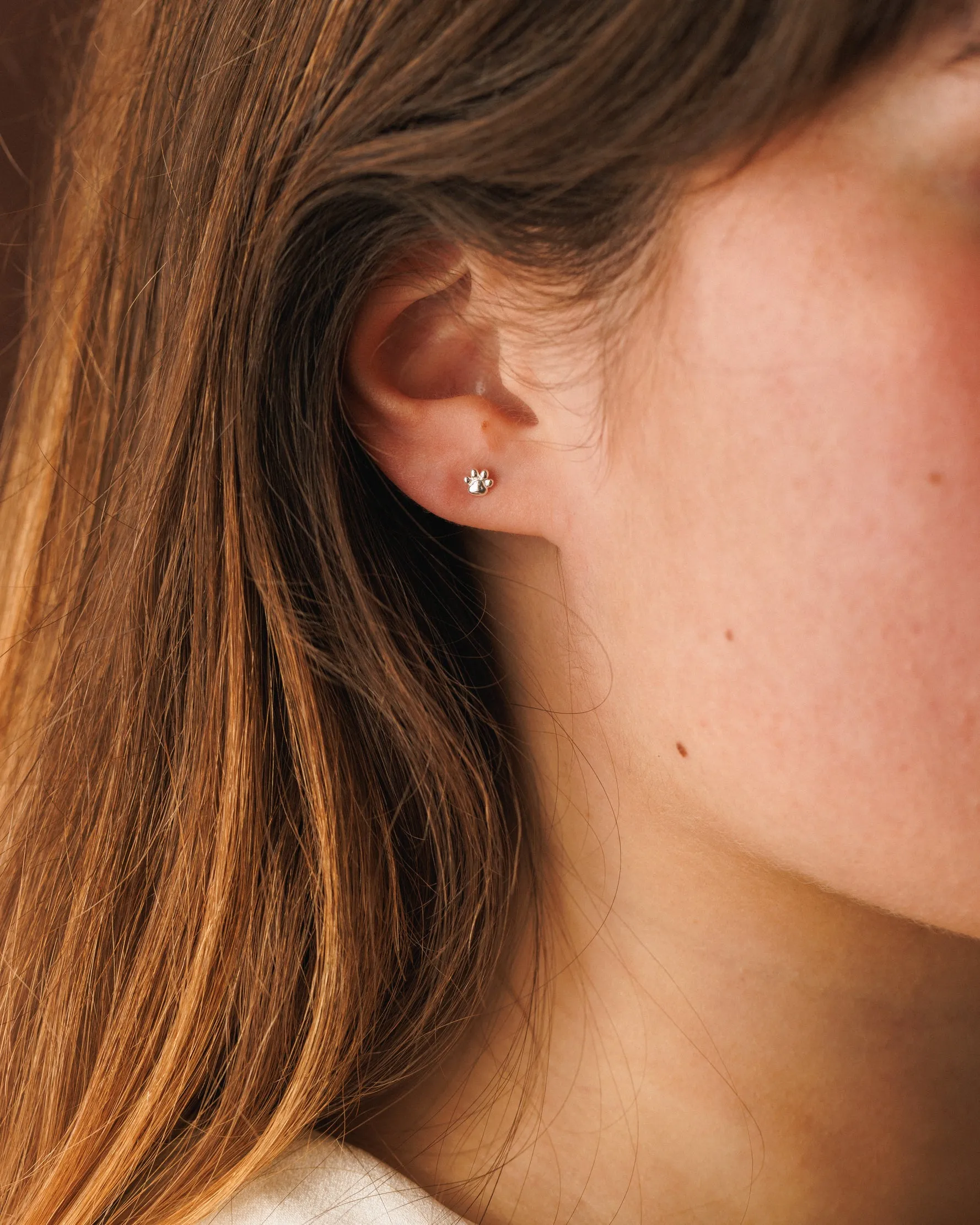 Paw Print Studs sold by GLDN product image thumbnail 5