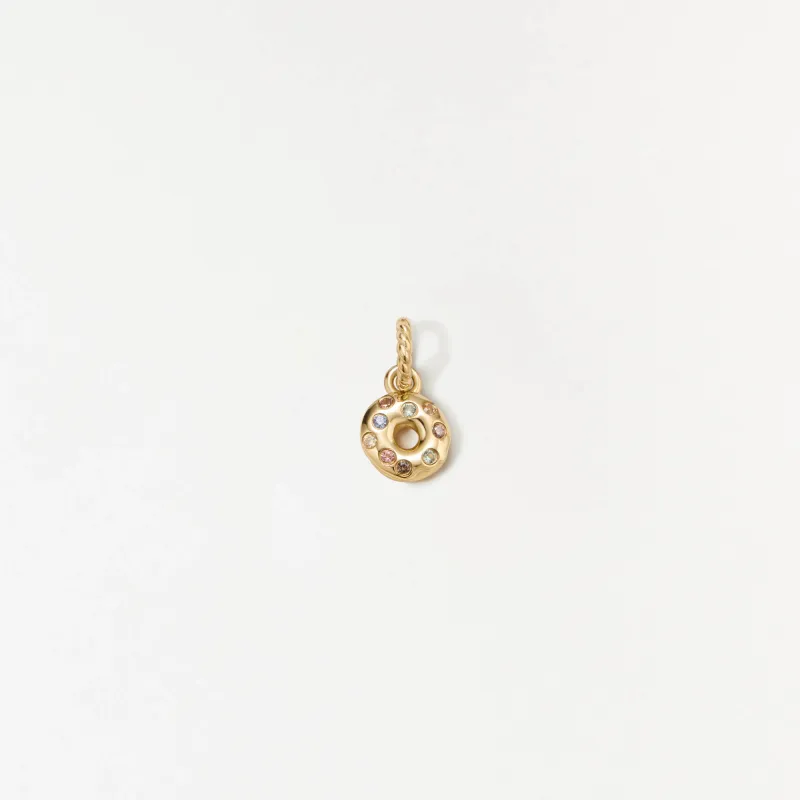 Sprinkled Donut Charm sold by GLDN
