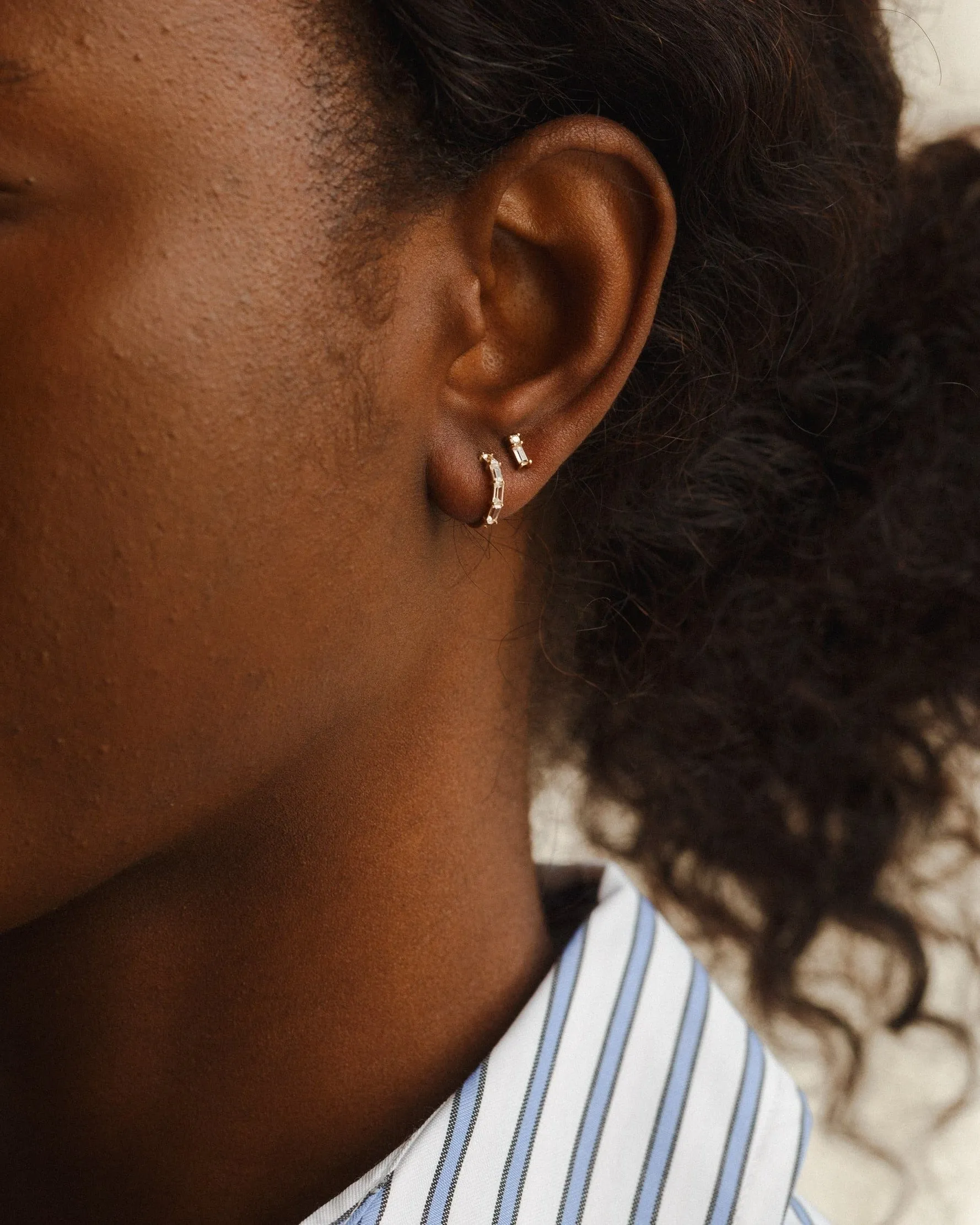 Grace Diamond Studs sold by GLDN product image thumbnail 5