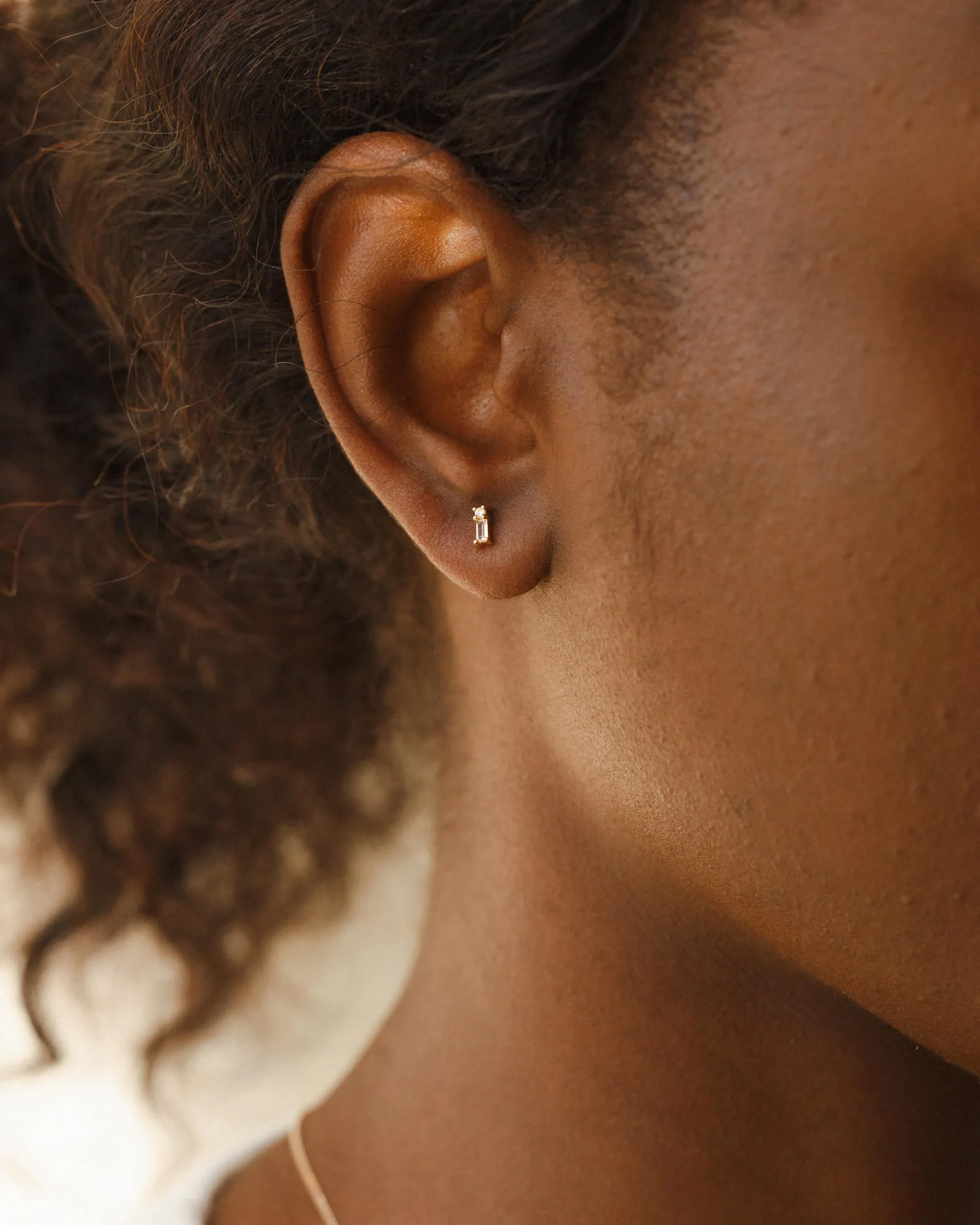 Grace Diamond Studs sold by GLDN product image thumbnail 2