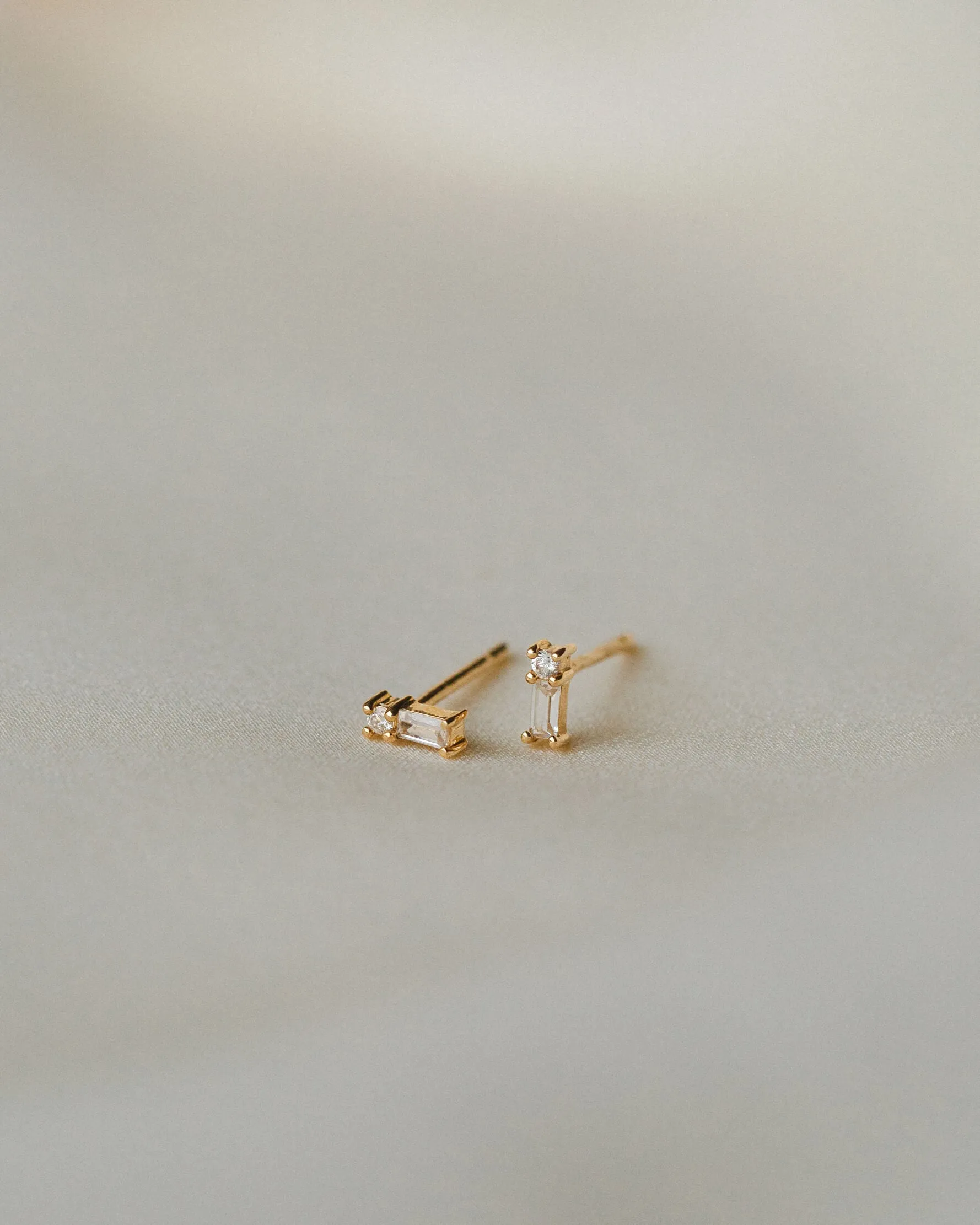 Grace Diamond Studs sold by GLDN