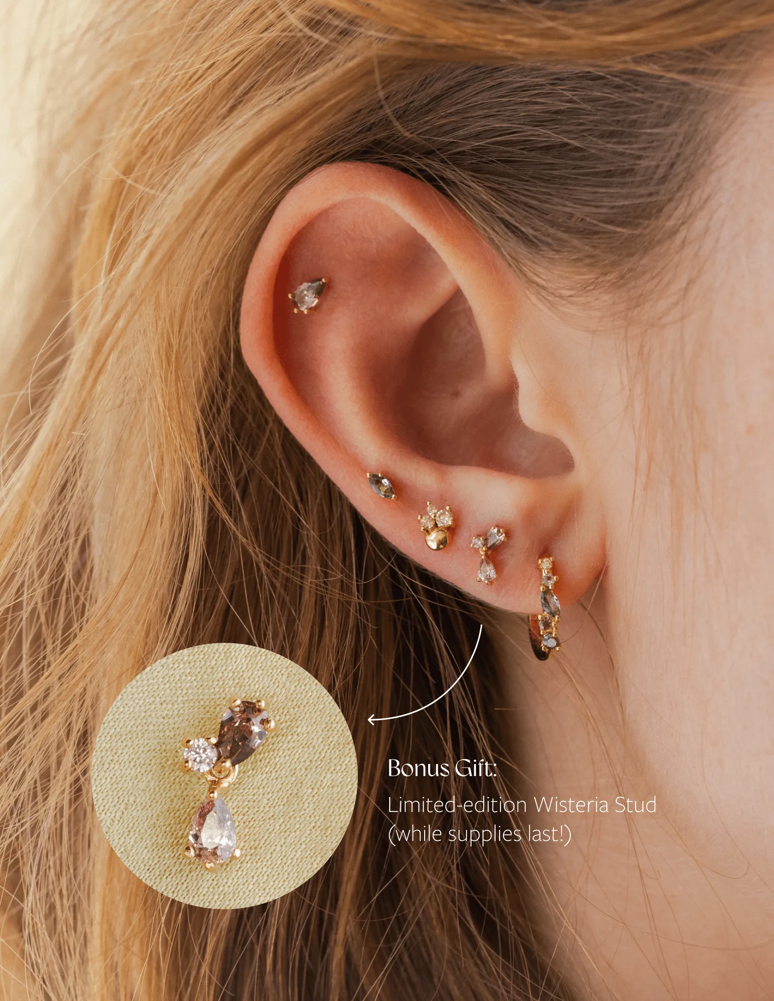 Everbloom Earring Set sold by GLDN product image thumbnail 5