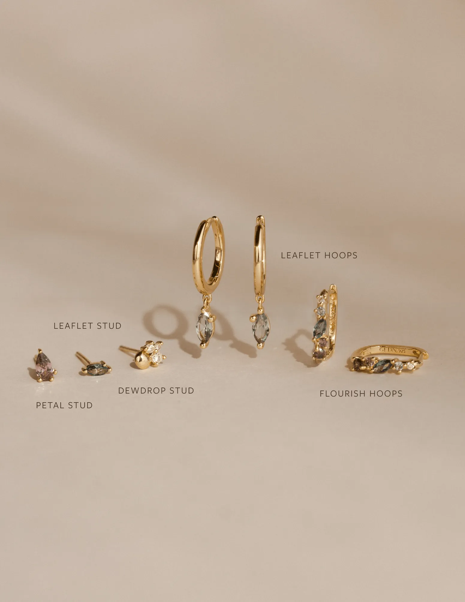 Leaflet Hoops sold by GLDN product image thumbnail 3