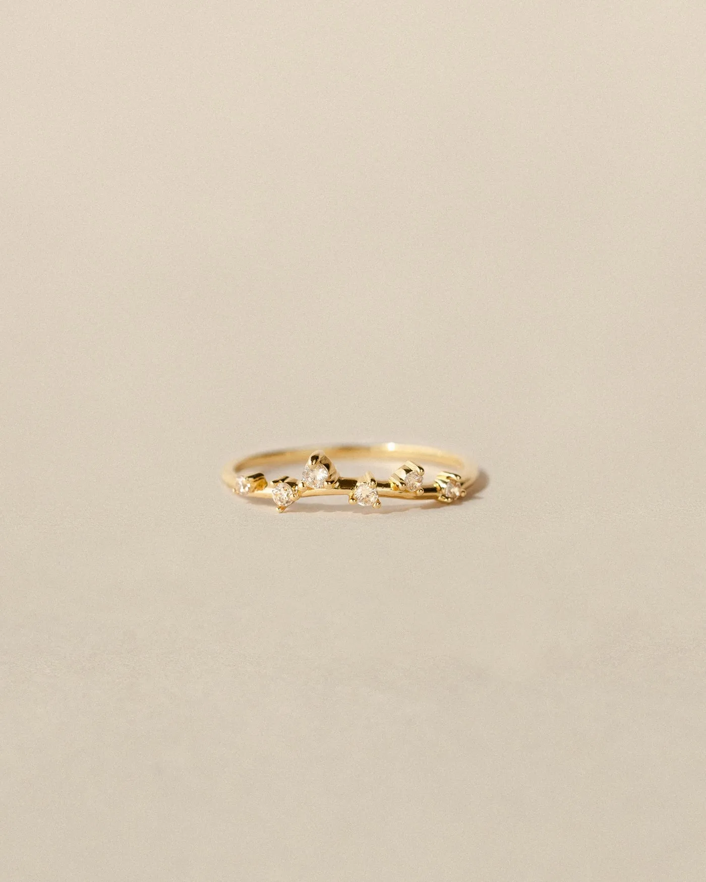 Dewdrop Arch Ring sold by GLDN