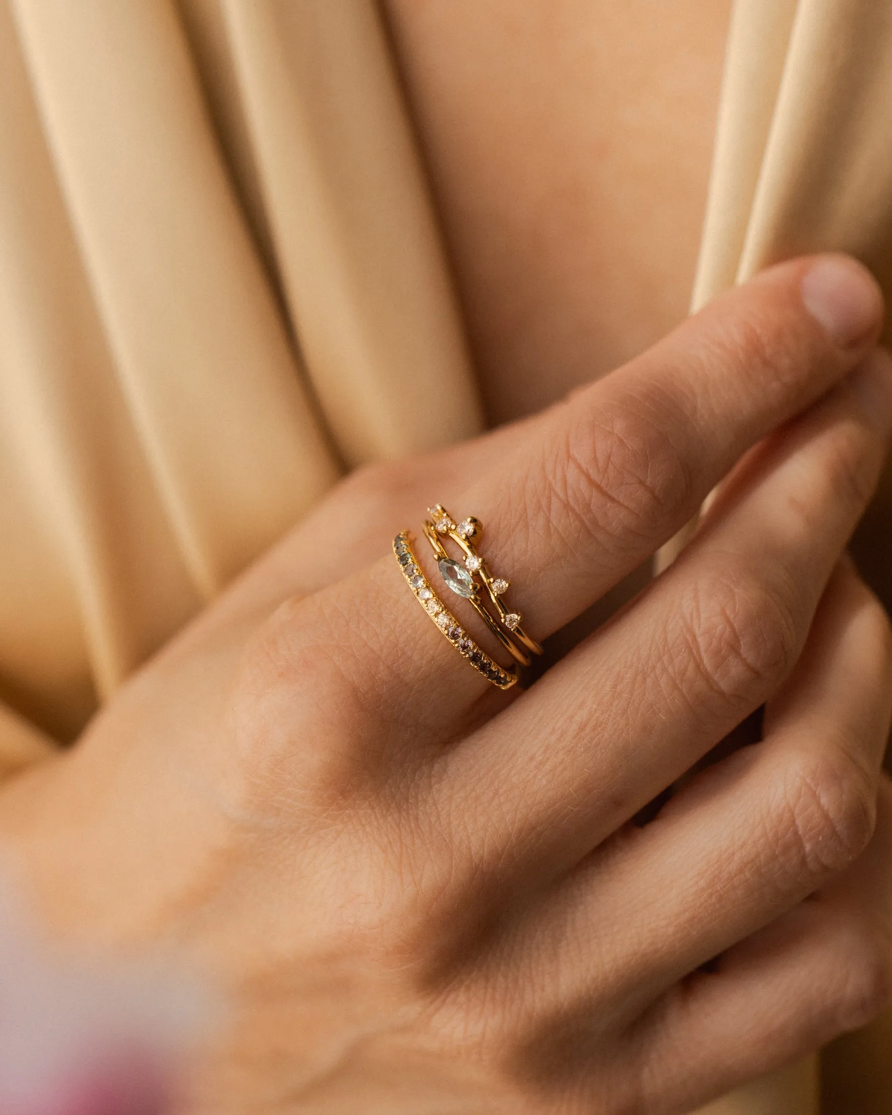 Dewdrop Arch Ring sold by GLDN product image thumbnail 4