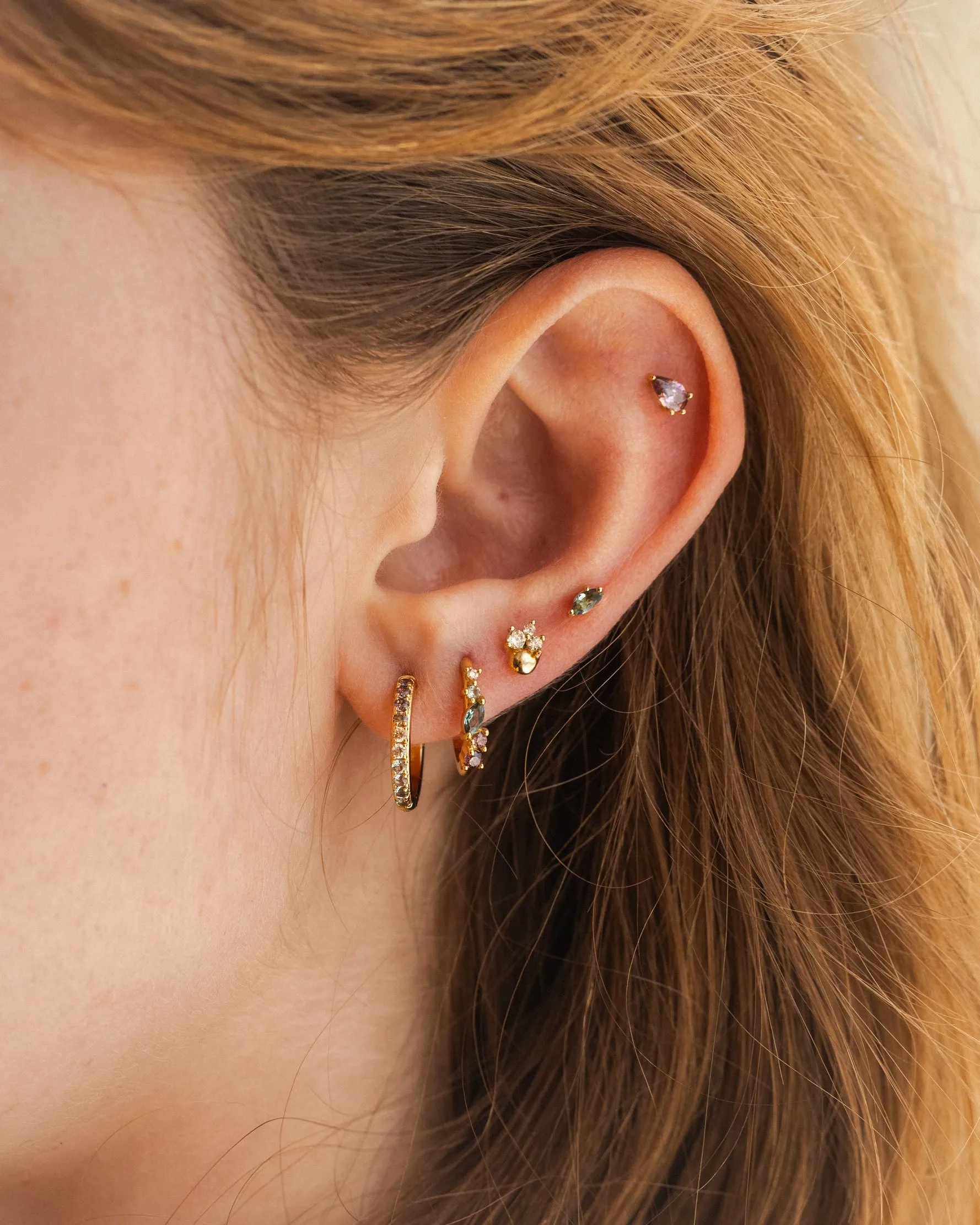 Petal Studs sold by GLDN product image thumbnail 4