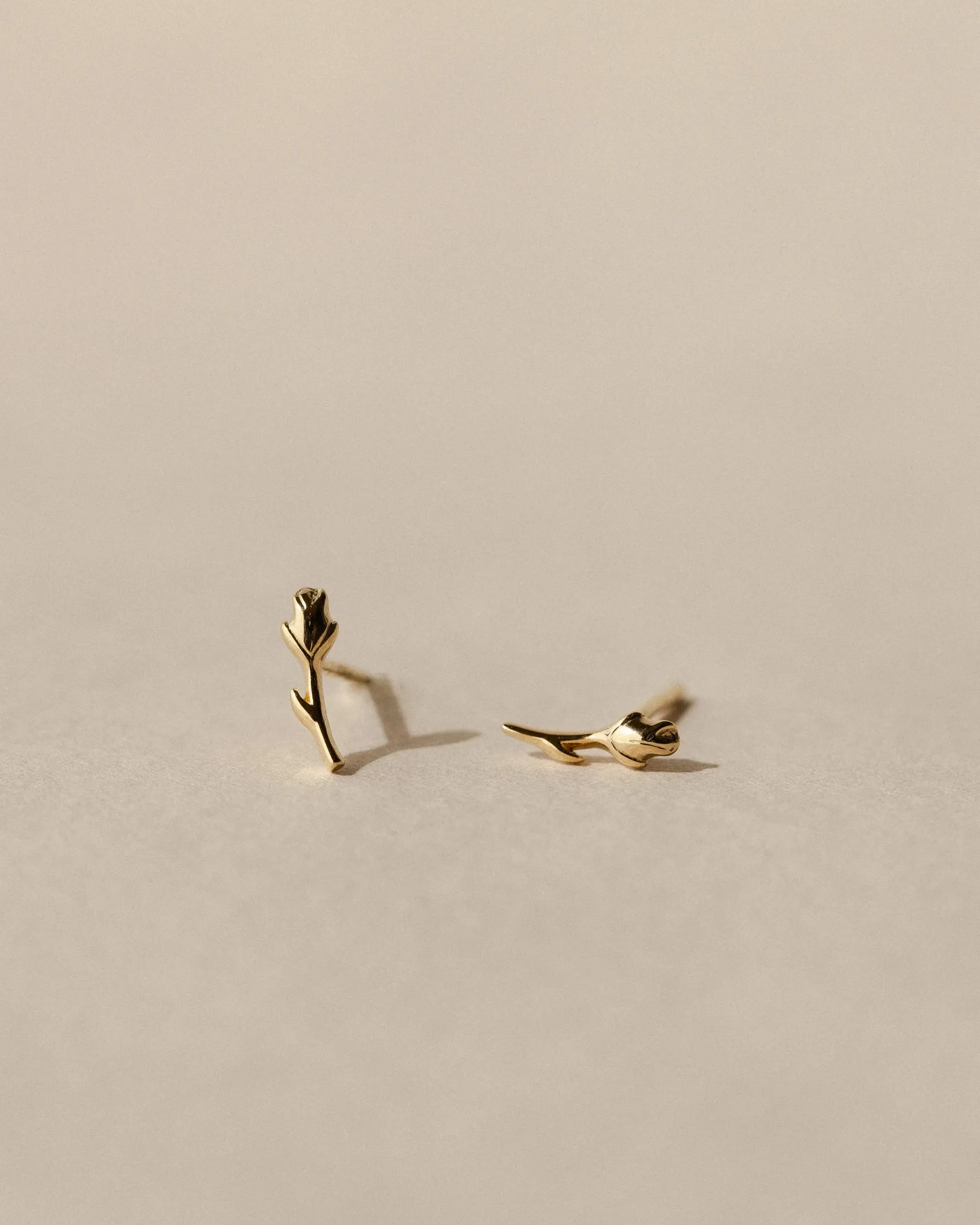 Rosebud Studs sold by GLDN product image thumbnail 3