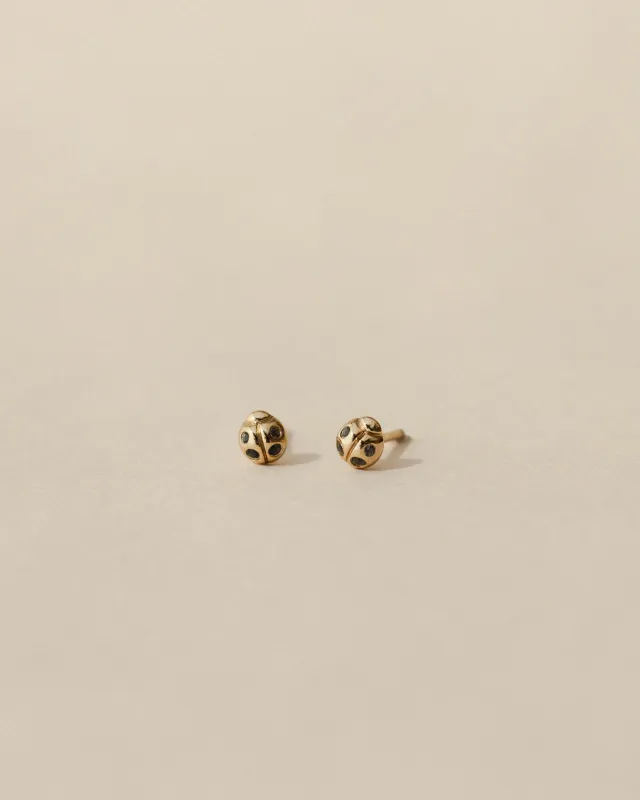 Ladybug Studs sold by GLDN