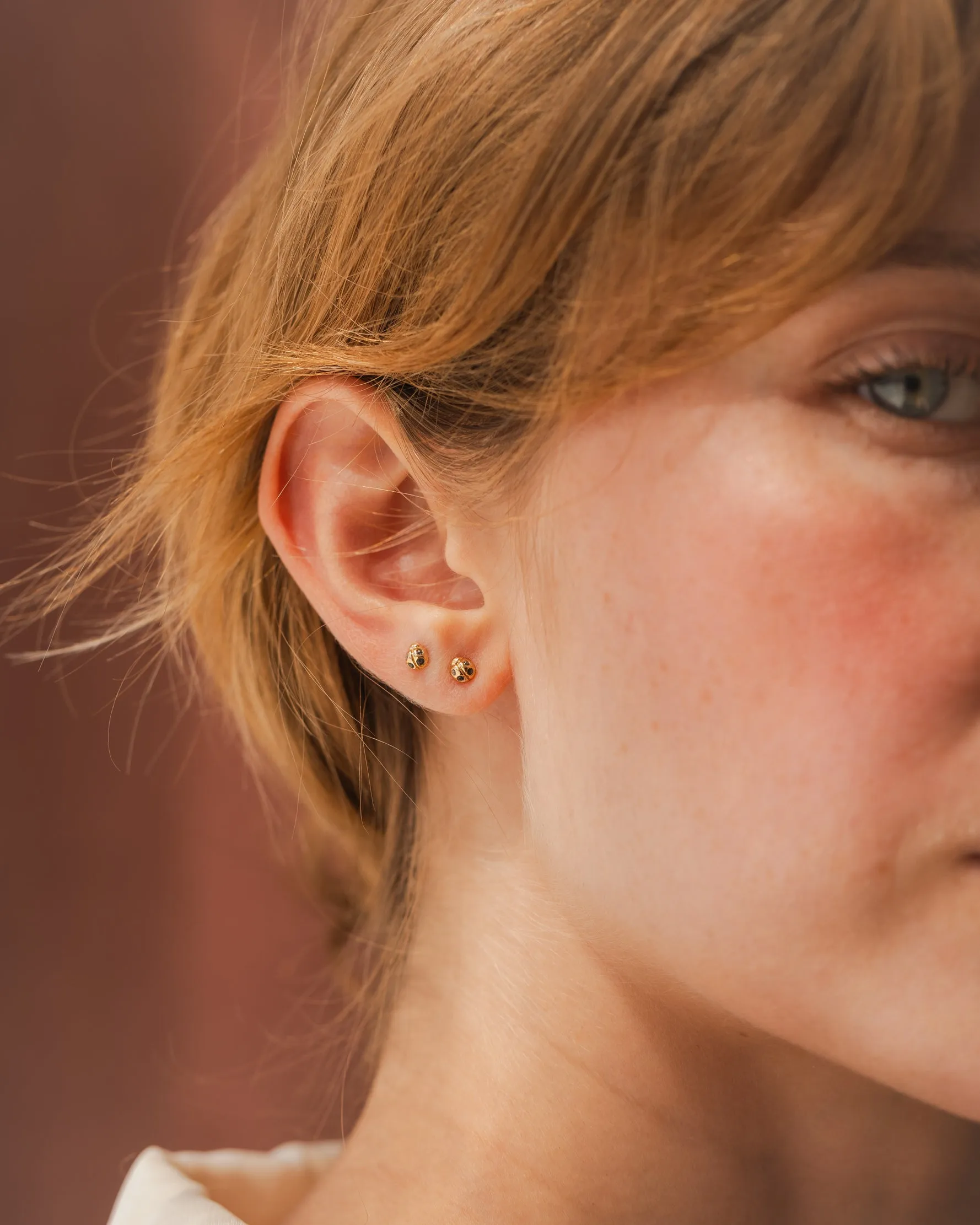 Ladybug Studs sold by GLDN product image thumbnail 2