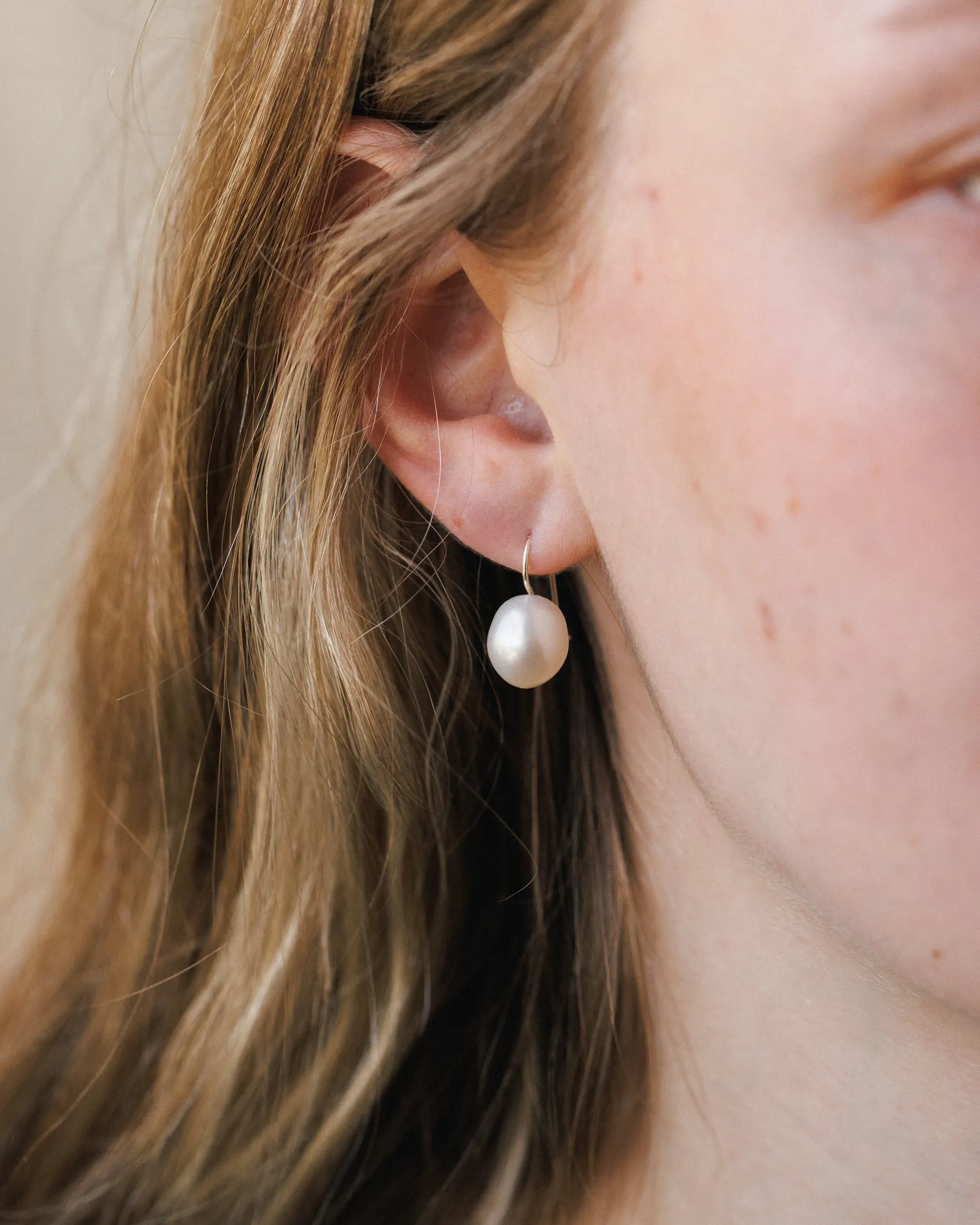 Pearl Bubble Earrings sold by GLDN product image thumbnail 3