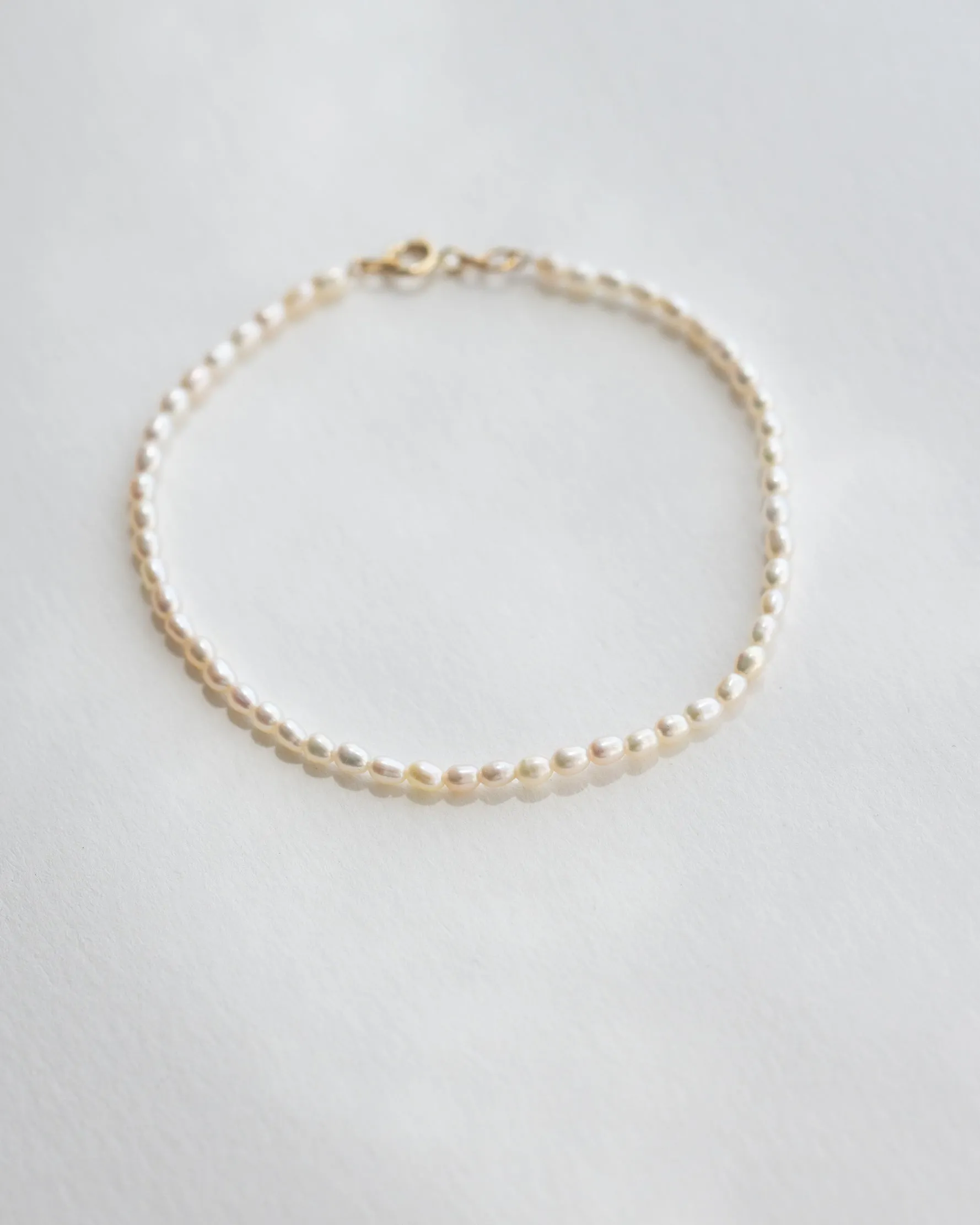 Mini Pearl Strand Bracelet sold by GLDN product image thumbnail 5