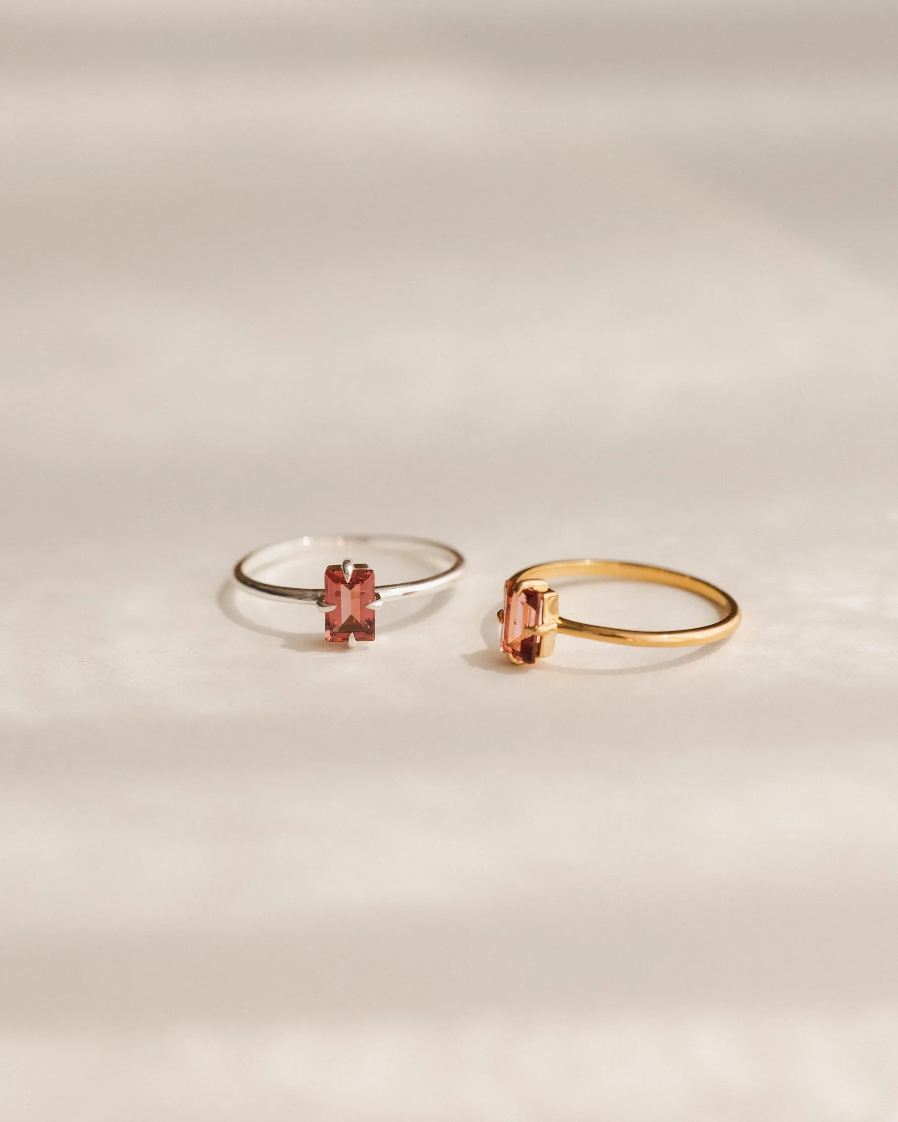 Subtle Ruby Grand Baguette Ring sold by GLDN product image thumbnail 3