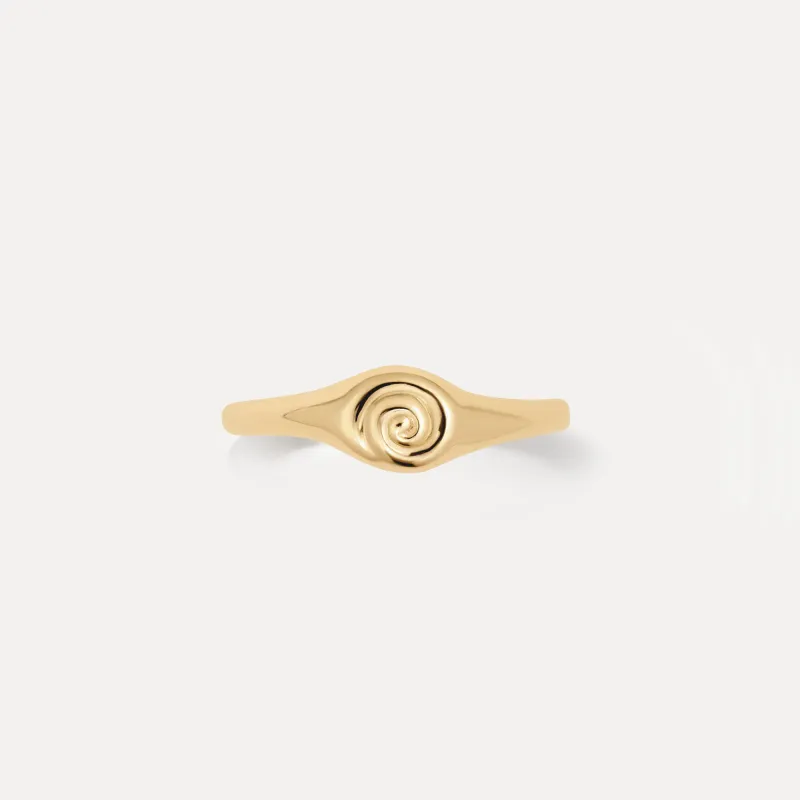 Tidepool Signet Ring sold by GLDN