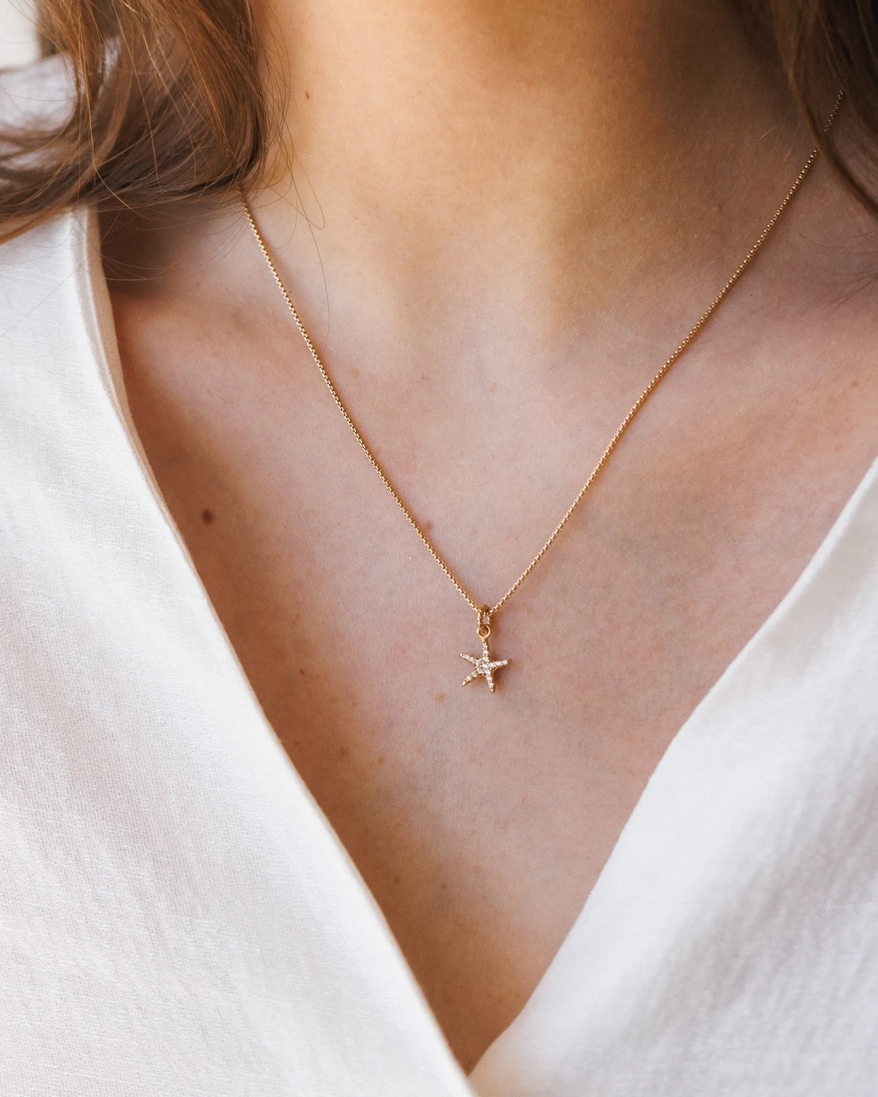 Pavé Starfish Charm sold by GLDN product image thumbnail 3