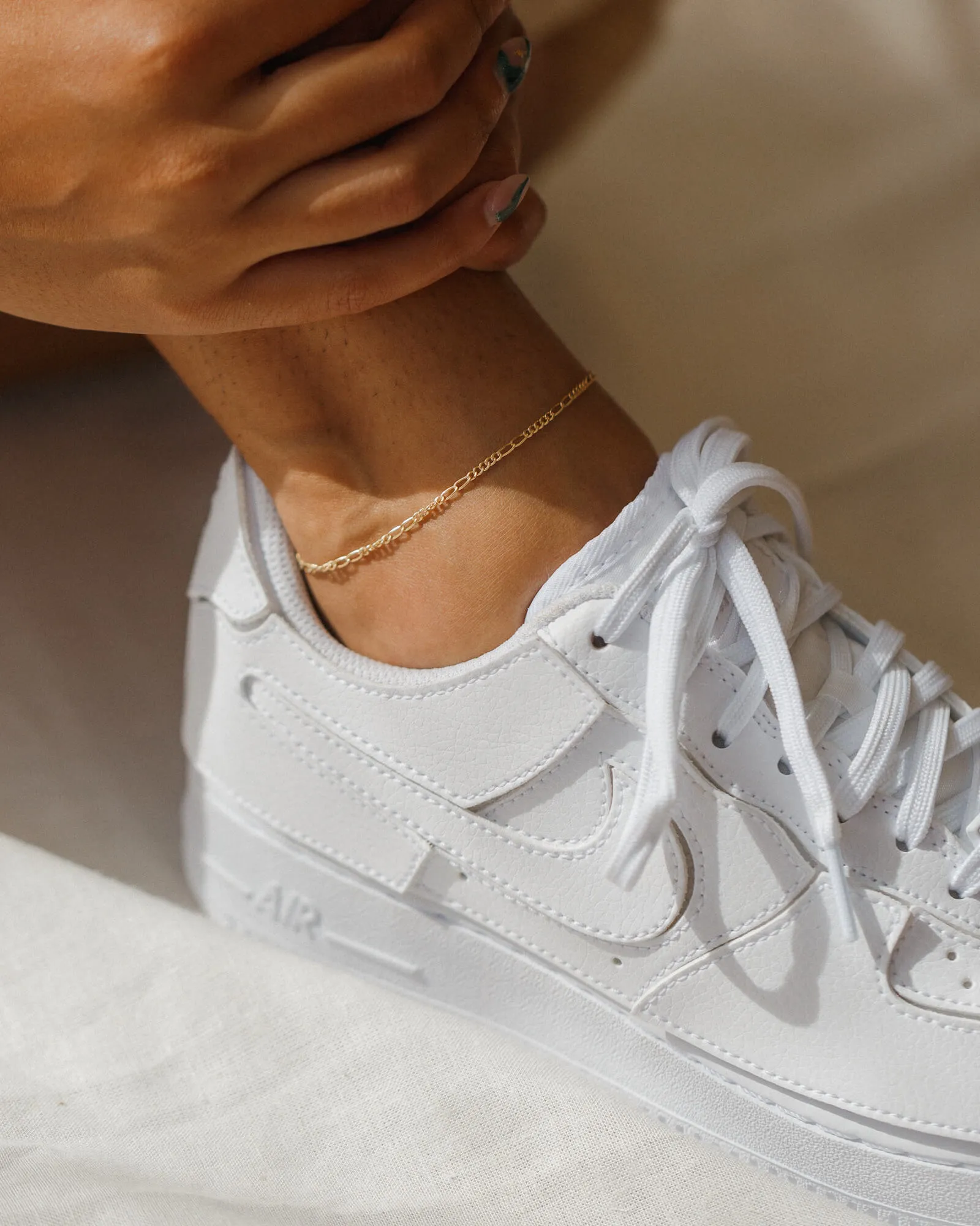Infinity Chain Anklet sold by GLDN product image thumbnail 5