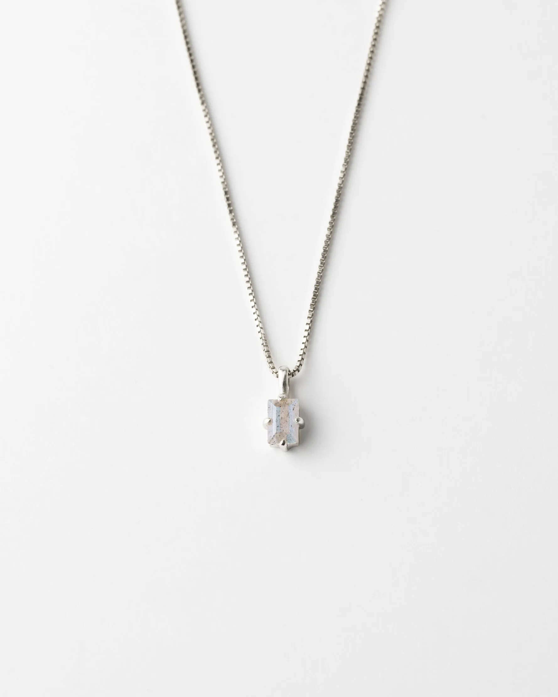 Labradorite Grand Baguette Necklace sold by GLDN product image thumbnail 3
