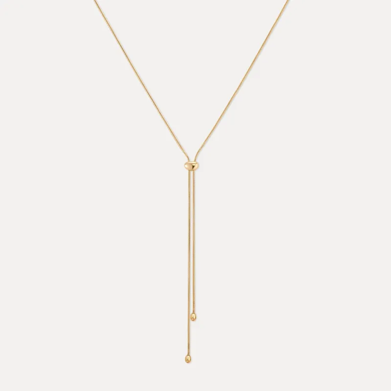 Worry Stone Bolo Necklace sold by GLDN