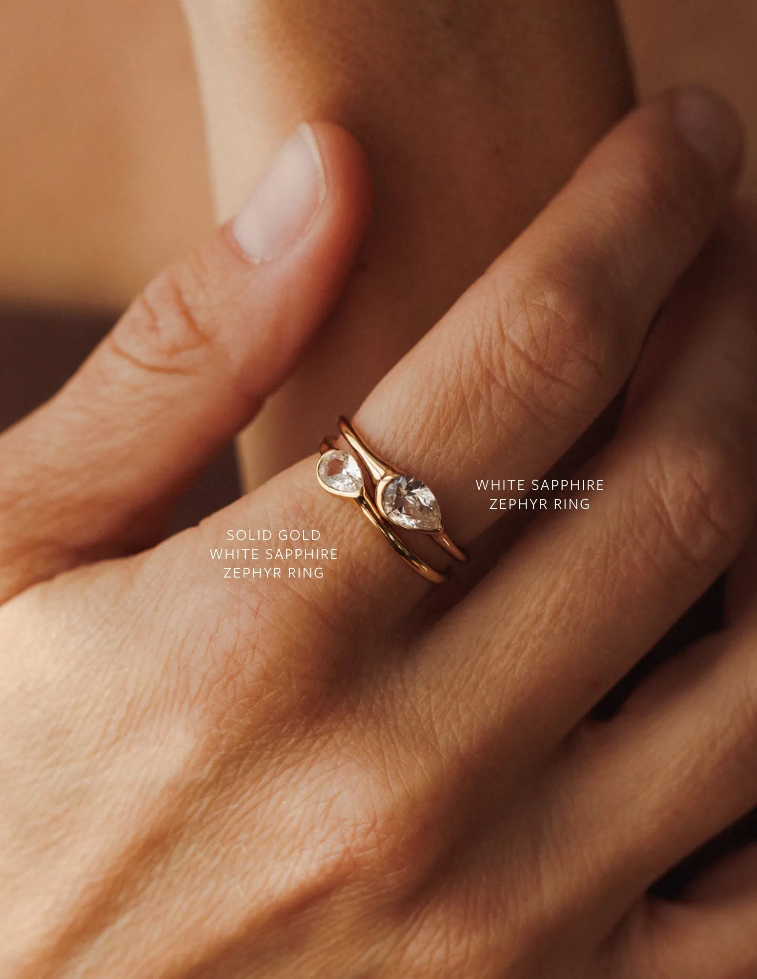 Solid Gold Zephyr Ring sold by GLDN product image thumbnail 4