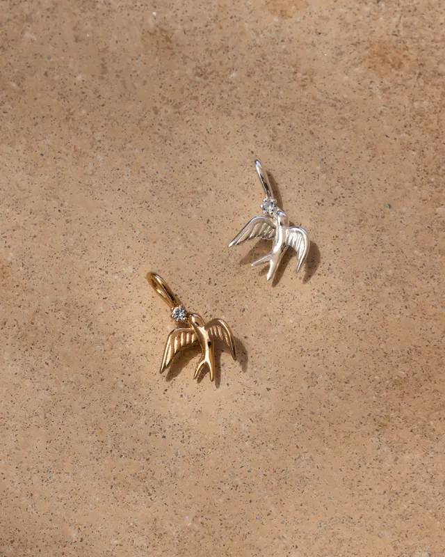 Swallow Charm sold by GLDN