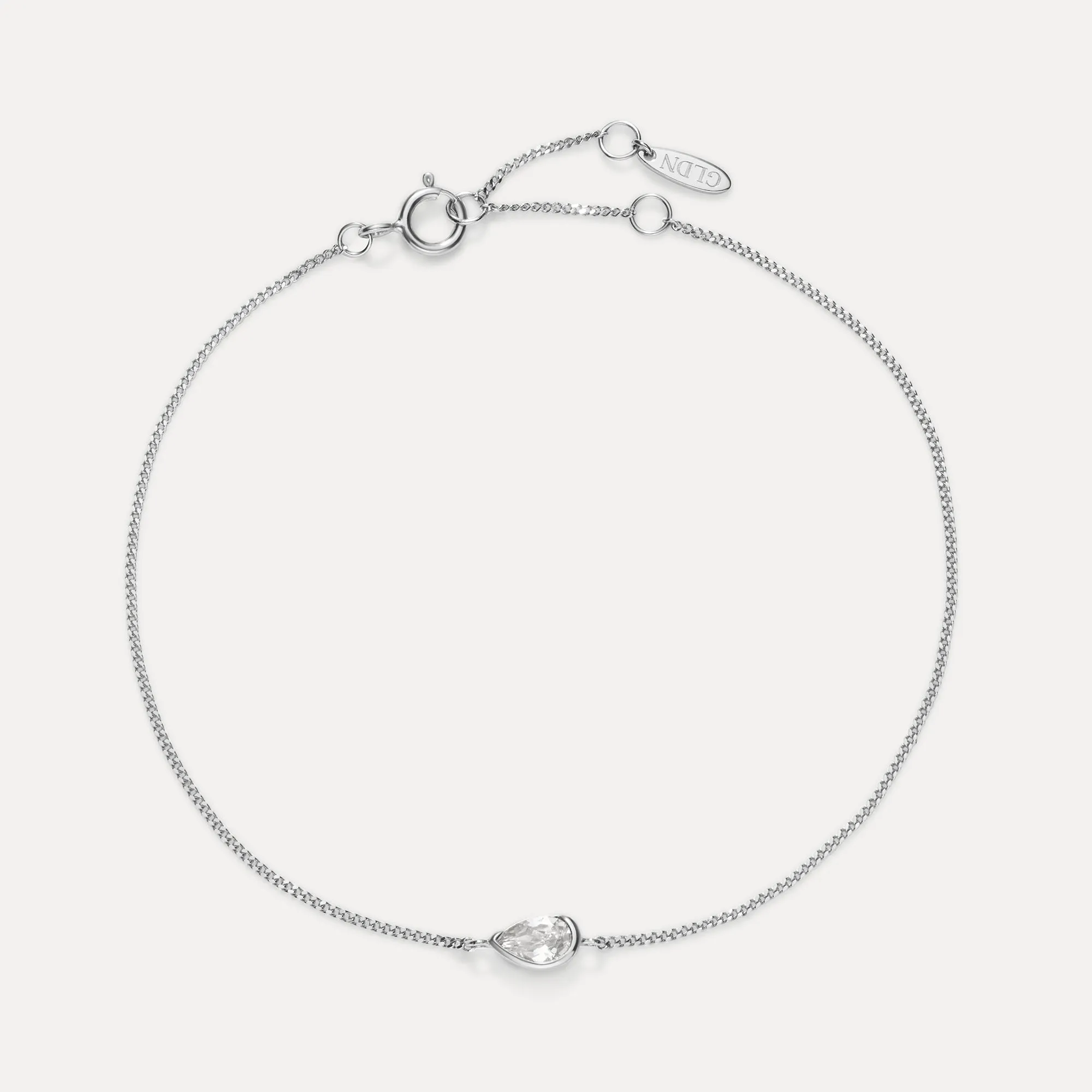 White Sapphire Zephyr Bracelet sold by GLDN product image thumbnail 2